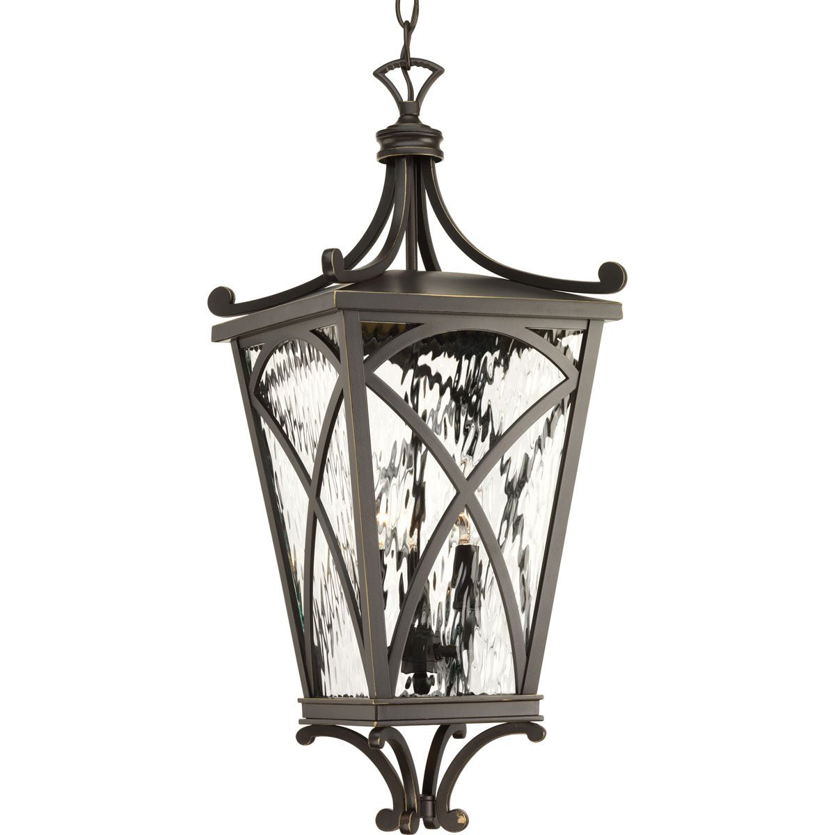 Progress Lighting Cadence Outdoor Light Fixture, Aluminum, 24inx10inx10in, Bronze, Model P6542-108
