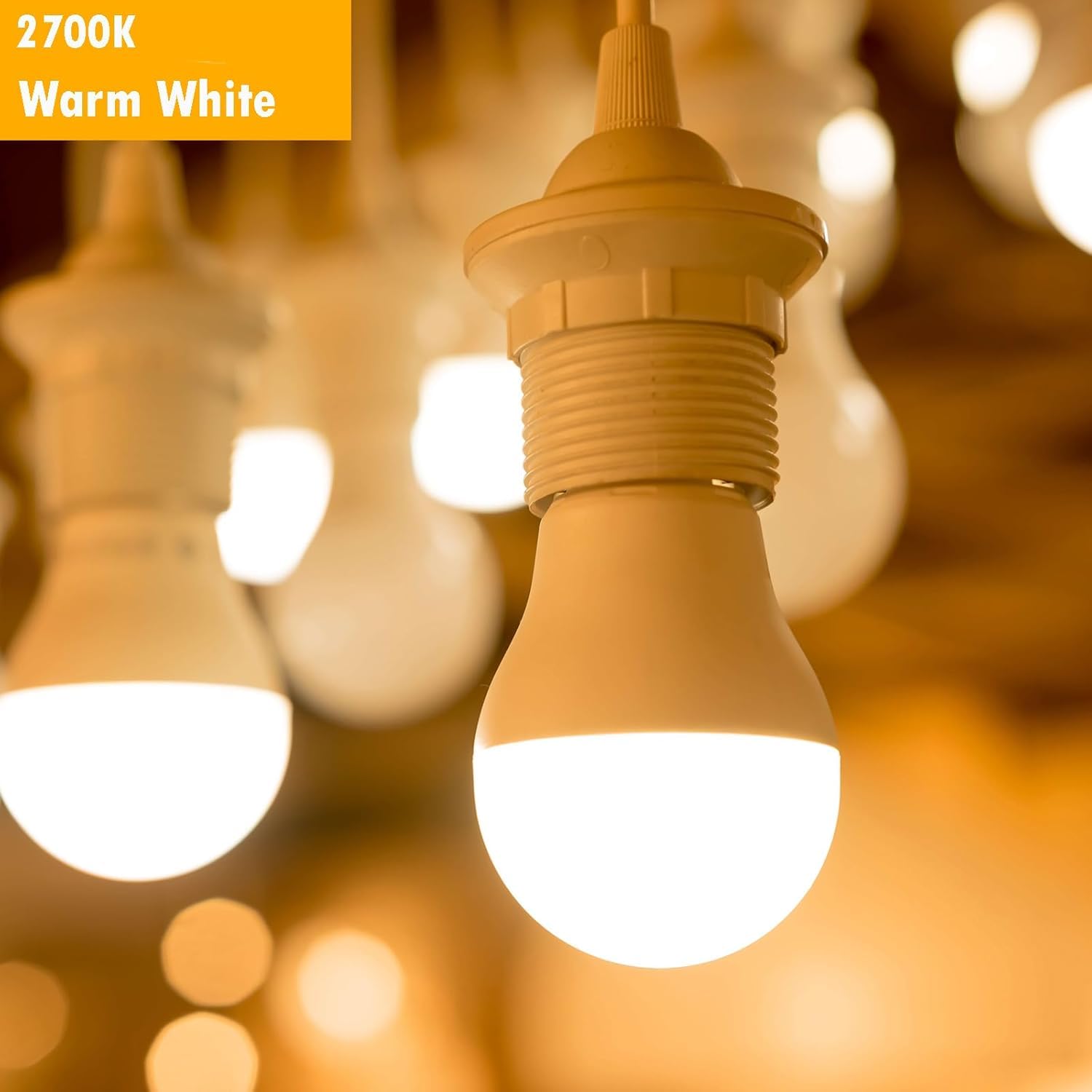 Onewish Led Light Bulb Dimmable 3 Brightness Settings, E26 Efficient 6.5W, 2700K Soft White 600Lm