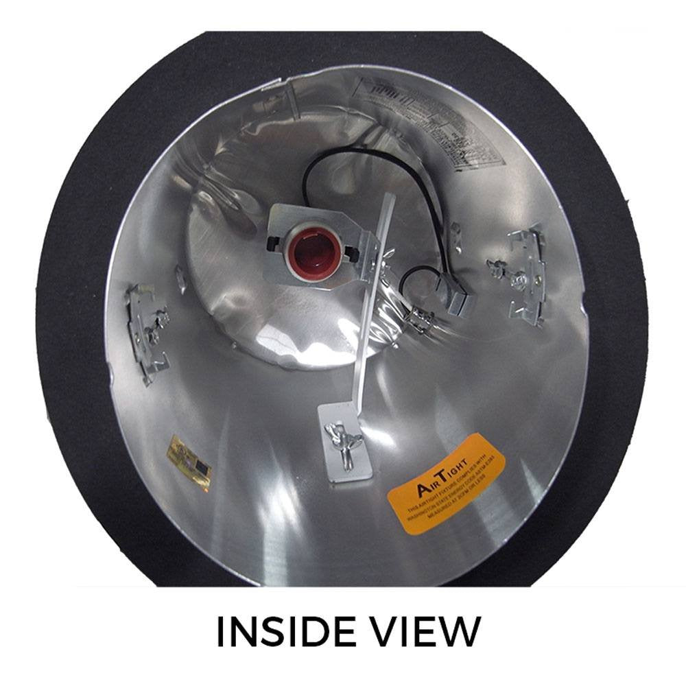 Nora Lighting Nhic-926Qat Quick Connect Ic Air-Tight 6 Inch Sloped Ceiling Housing
