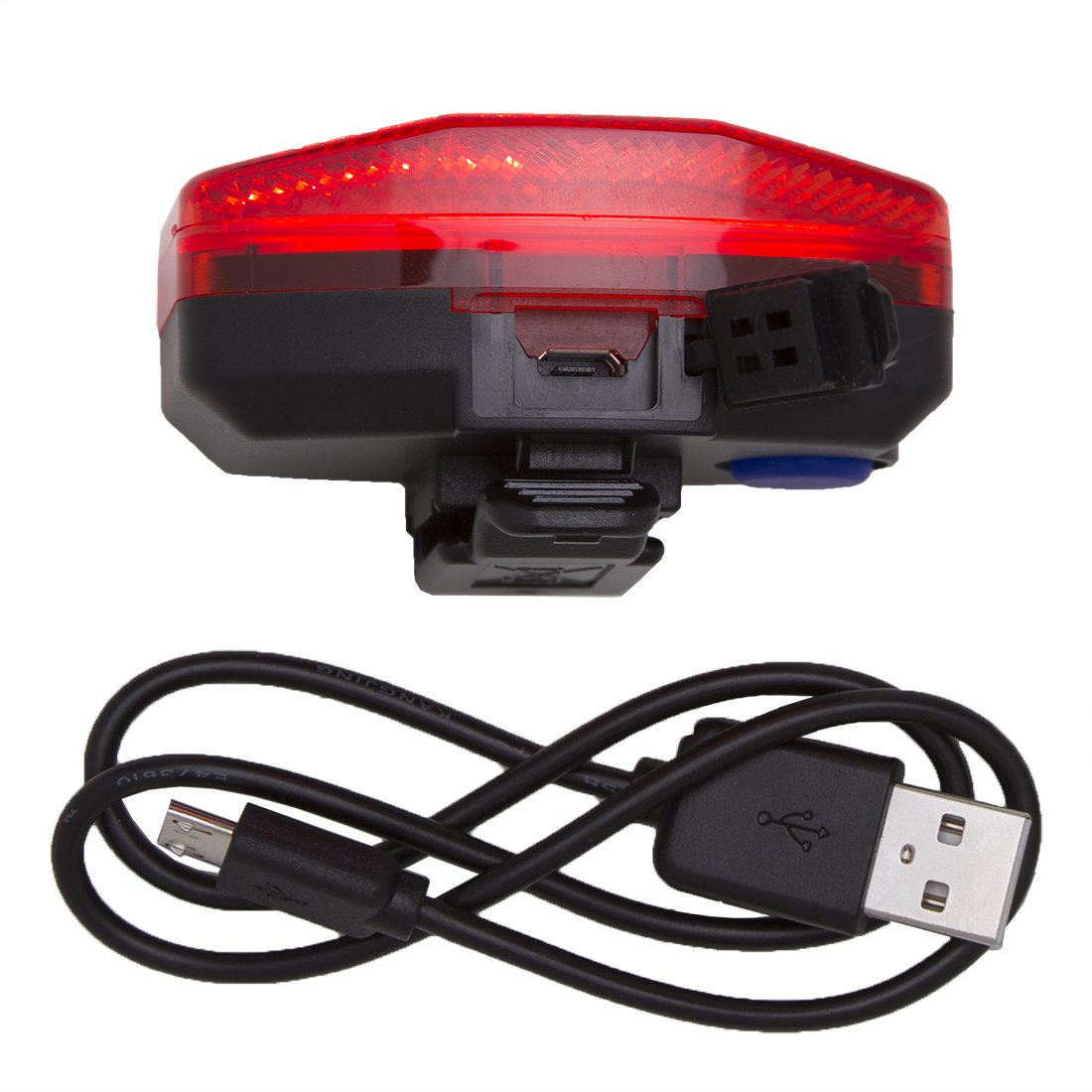 Planet Bike Grateful Red Usb Bike Tail Light 4.5 X 2.25 X 2.75&quot;