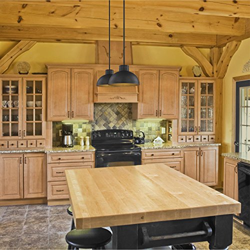 Westinghouse Oil Rubbed Bronze 6309900 One-Light Indoor Pendant, Hammered Finish And Metal Shade With Gold Interior