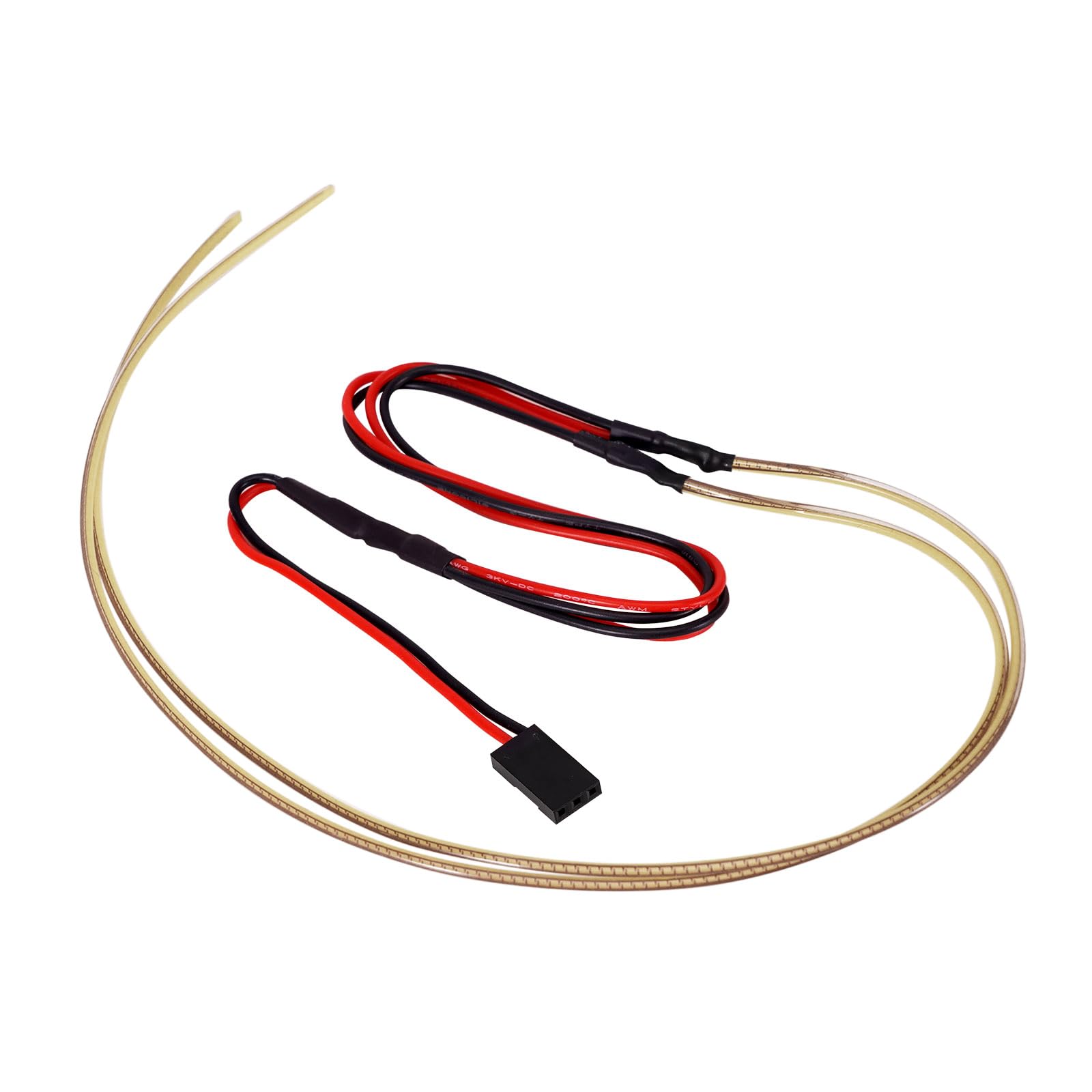 INJORA RC LED Band Lights Flexible Cuttable for TRX4M SCX24 1/24 1/18 Crawlers Upgrade(Dark Blue)
