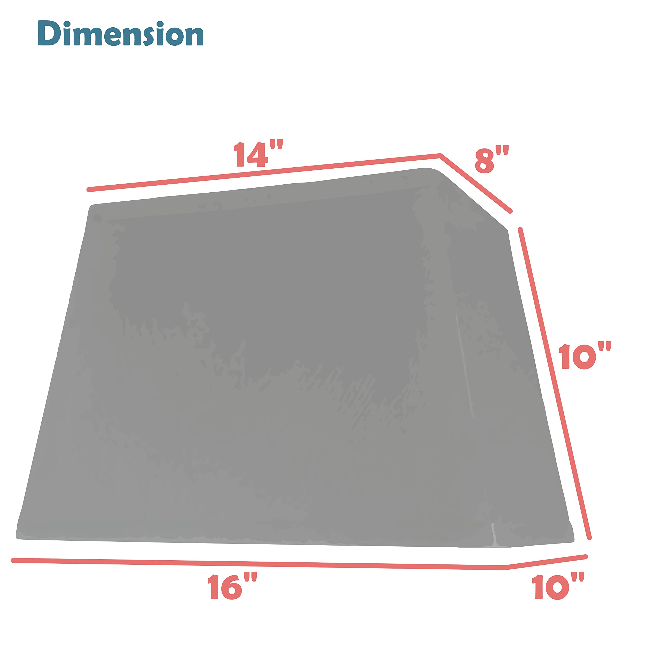 Aspen Creative 32028A Transitional Rectangle Hardback Shape Spider Construction Lamp Shade In White, 16&quot; Wide, Top:(8&quot; + 14&quot;) Bottom:(10 + 16&quot;) X Height: 10