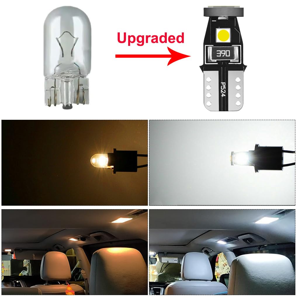 Winetis Led Interior Lights Bulb Kit Replacement For 2007 2008 2009 2010 2011 2012 2013 2014 2015 Jeep Patriot Map Dome Door Tru