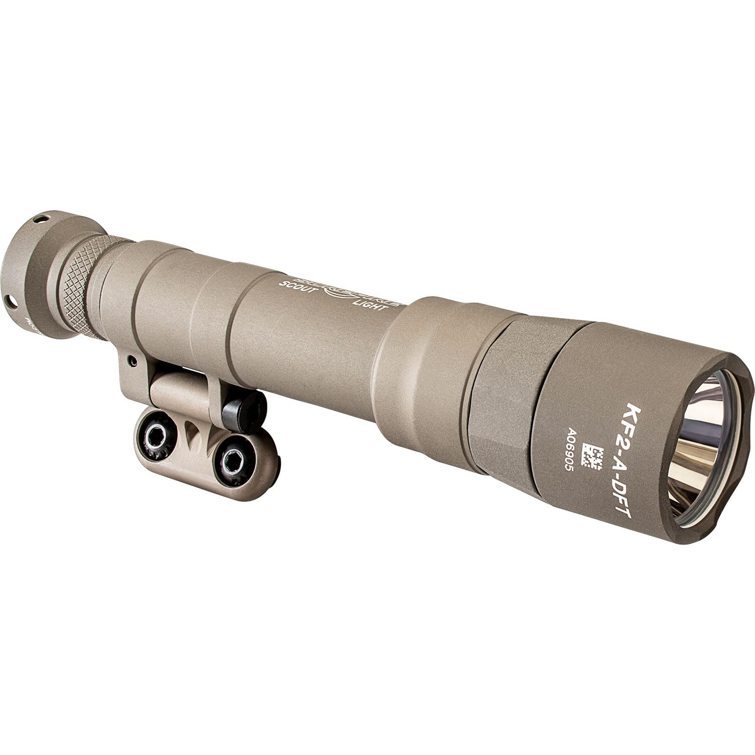 SureFire M640 DFT-PRO Turbo Scout Light Pro, Dual Fuel, 100,000 Candela, 700 Lumens, Tan, Pick/Hunting Firearm Mount (M640DFT-TN