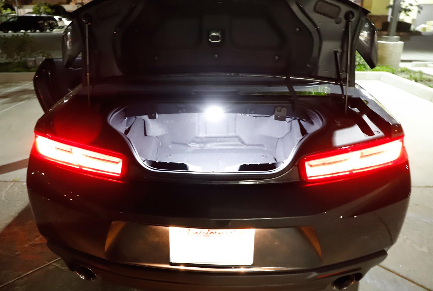 iJDMTOY LED Trunk Cargo Light Kit for Chevy Camaro, Cruze, Trax, Spark, Cadillac XTS, Buick Lacrosse, GMC Acadia - 18-SMD Xenon White