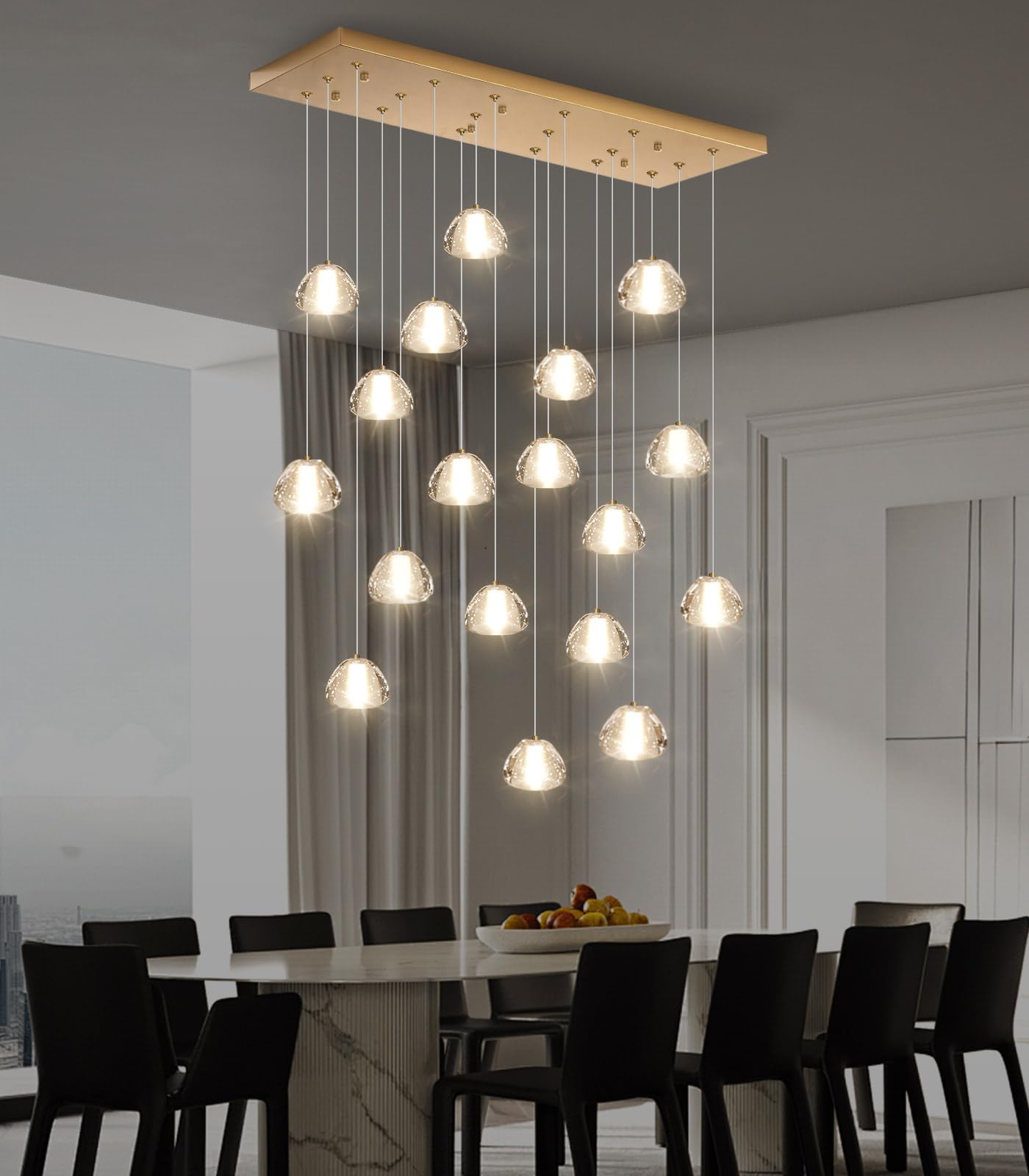 Crystal Chandeliers For Living Room Dining Room Light Led Pendant Lights Fixtures Lighting Chandelier For Foyer Entrance Gold