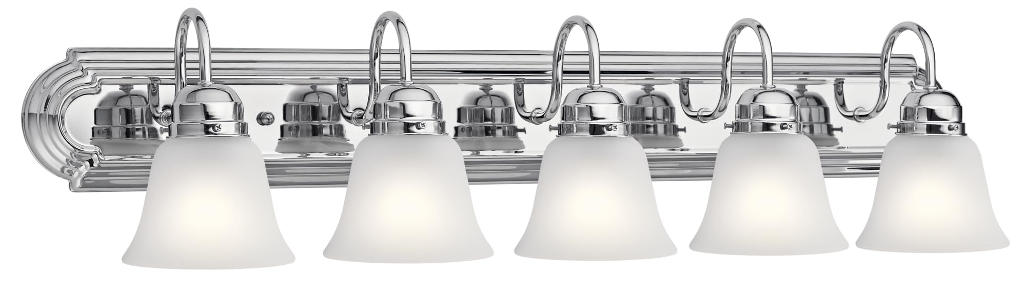 Kichler Lighting 5339Chs Five Light Bath, 36'', Chrome