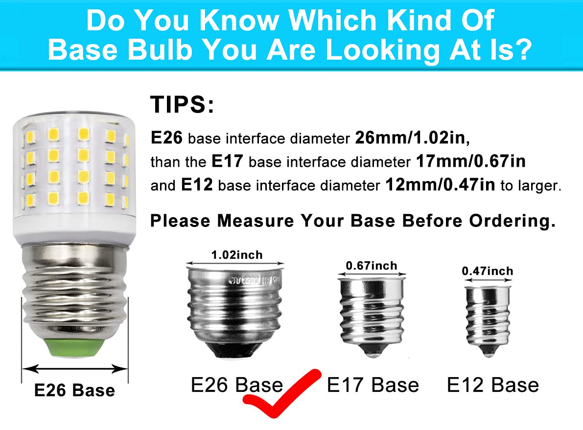 TZLONMFG Light Bulb 3.5W LP2835-56LED Daylight White 5000K Pack of 1 Aluminum