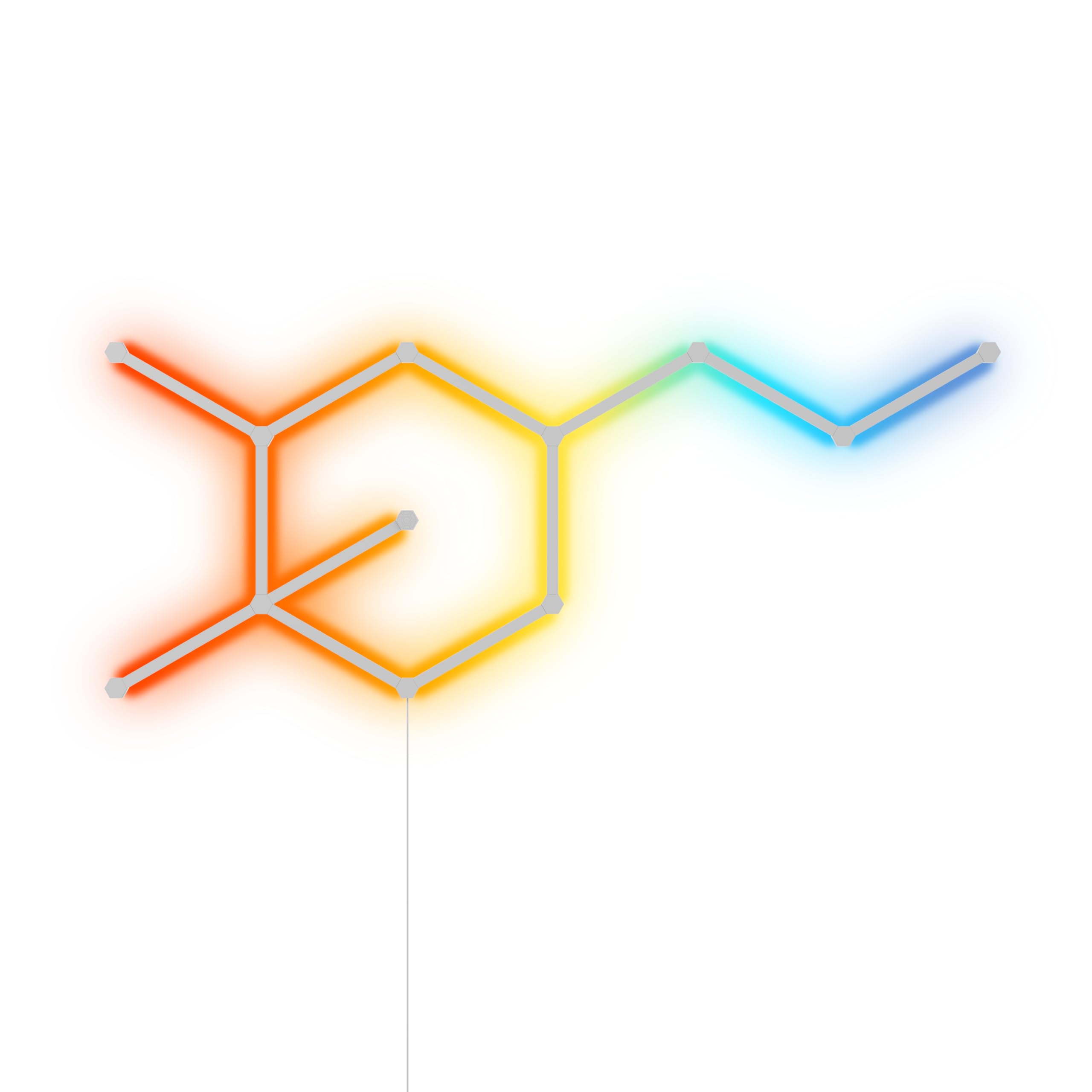 Nanoleaf Lines Smart Led Wall Lights, Music & Screen Sync Rgbw Light Bar With 16M+ Color, Wifi Wall Lights Work With Alexa & Goo