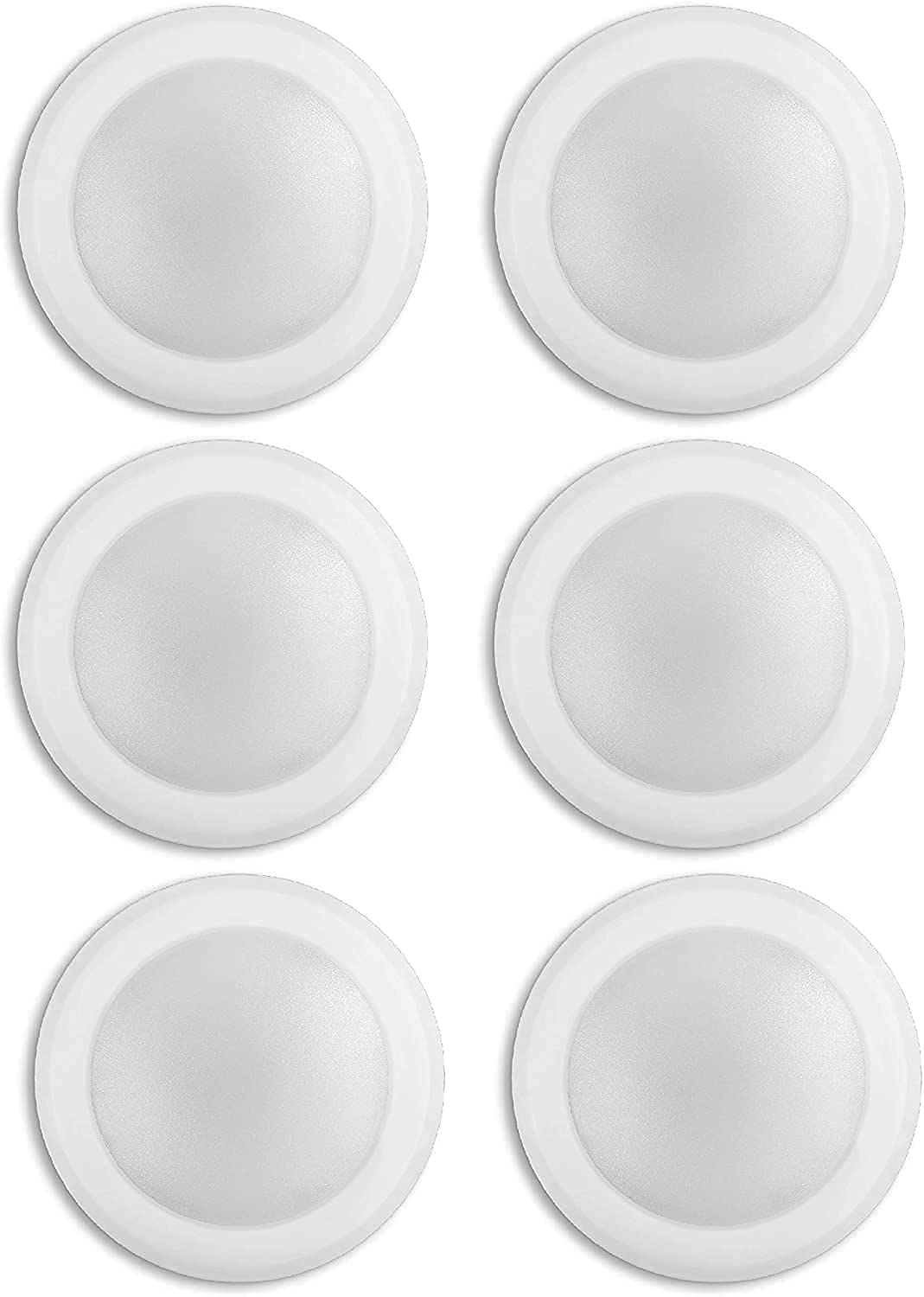 Lunabode LED 7.5 Flush Mount Ceiling Light| Disk Lights | Dimmable Ceiling LED Light, 15W (120W Equivalent), 120V, 2700K, ETL, W