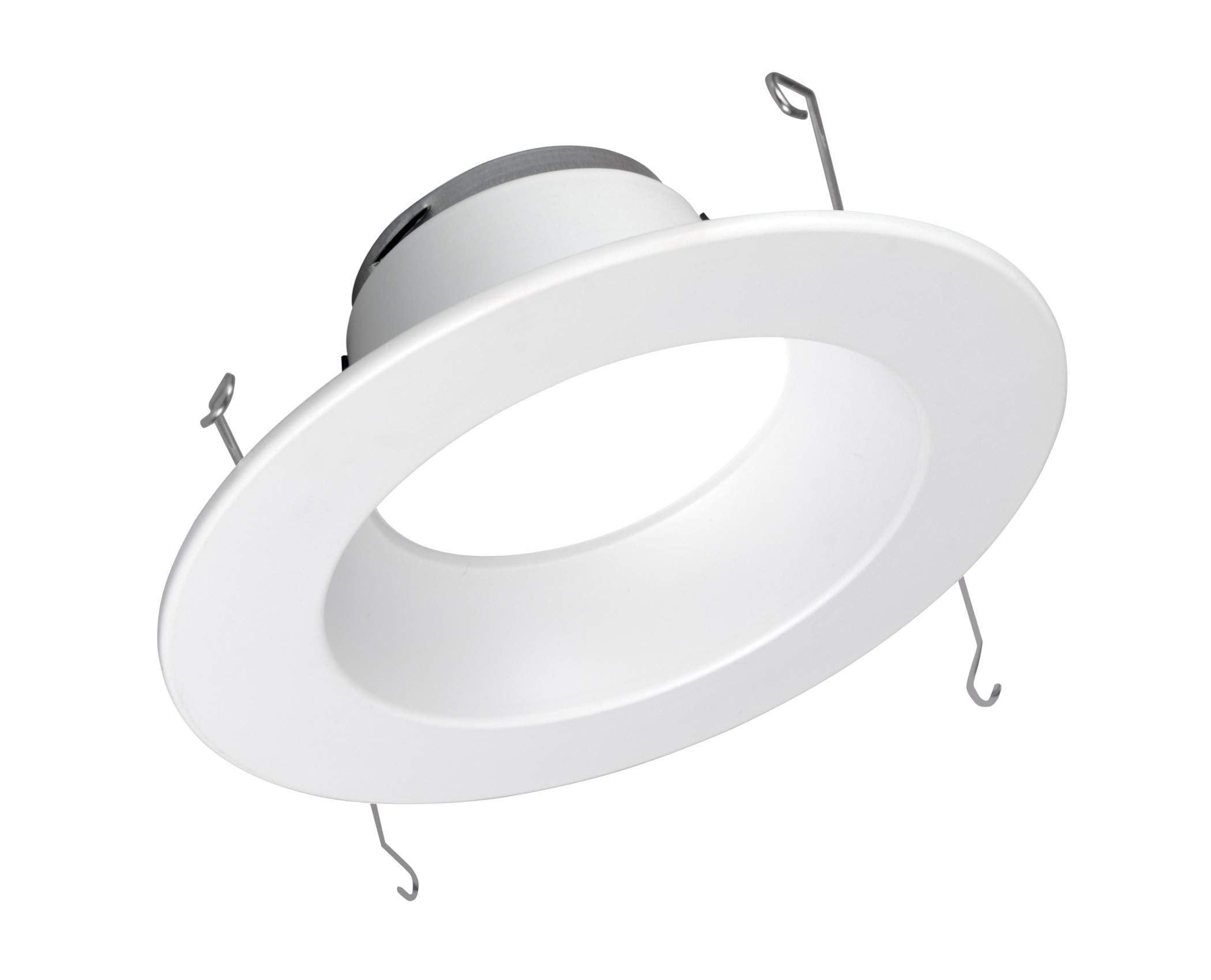 NICOR Lighting DLR565081202KWH LED Downlights, WHITE