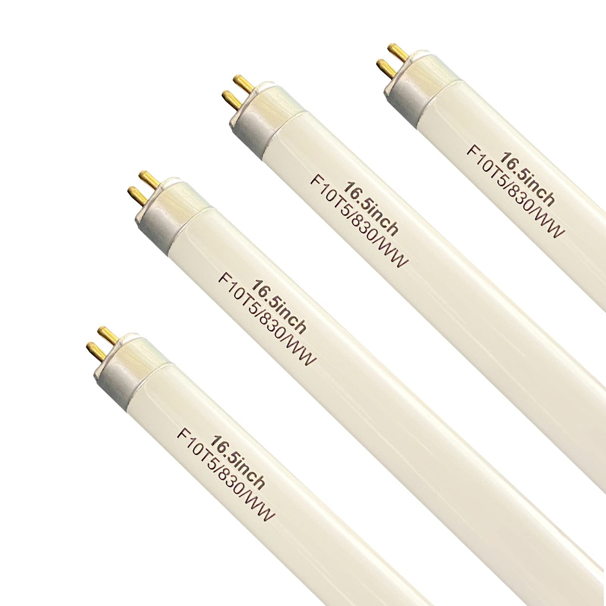 (4 Pack) 16 F10T5/830 Fluorescent Bulb Replacement For Jasco 10W 3000K Warm White Lamp For Under Cabinet, Counter Light Fixtures