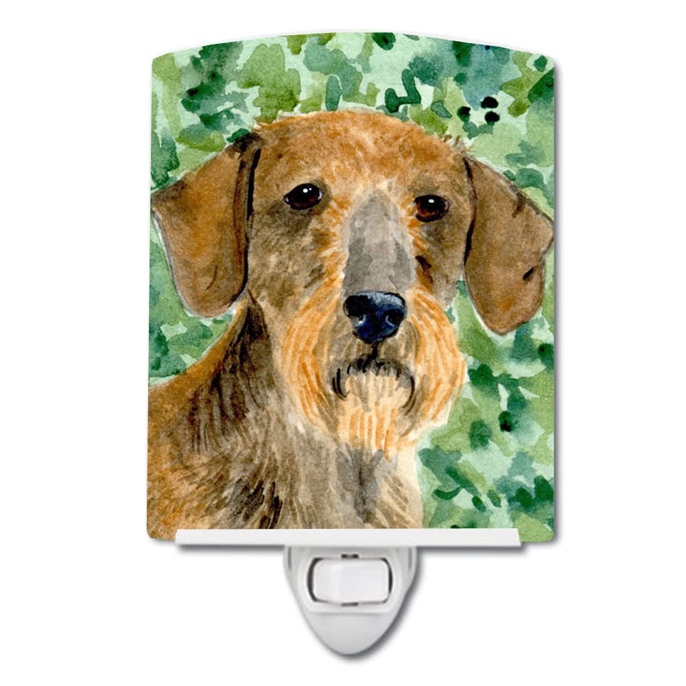 Carolines Treasures Dachshund Ceramic Night Light, UL-Certified, 6x4x3 inches, Multicolor, Model SS8806CNL