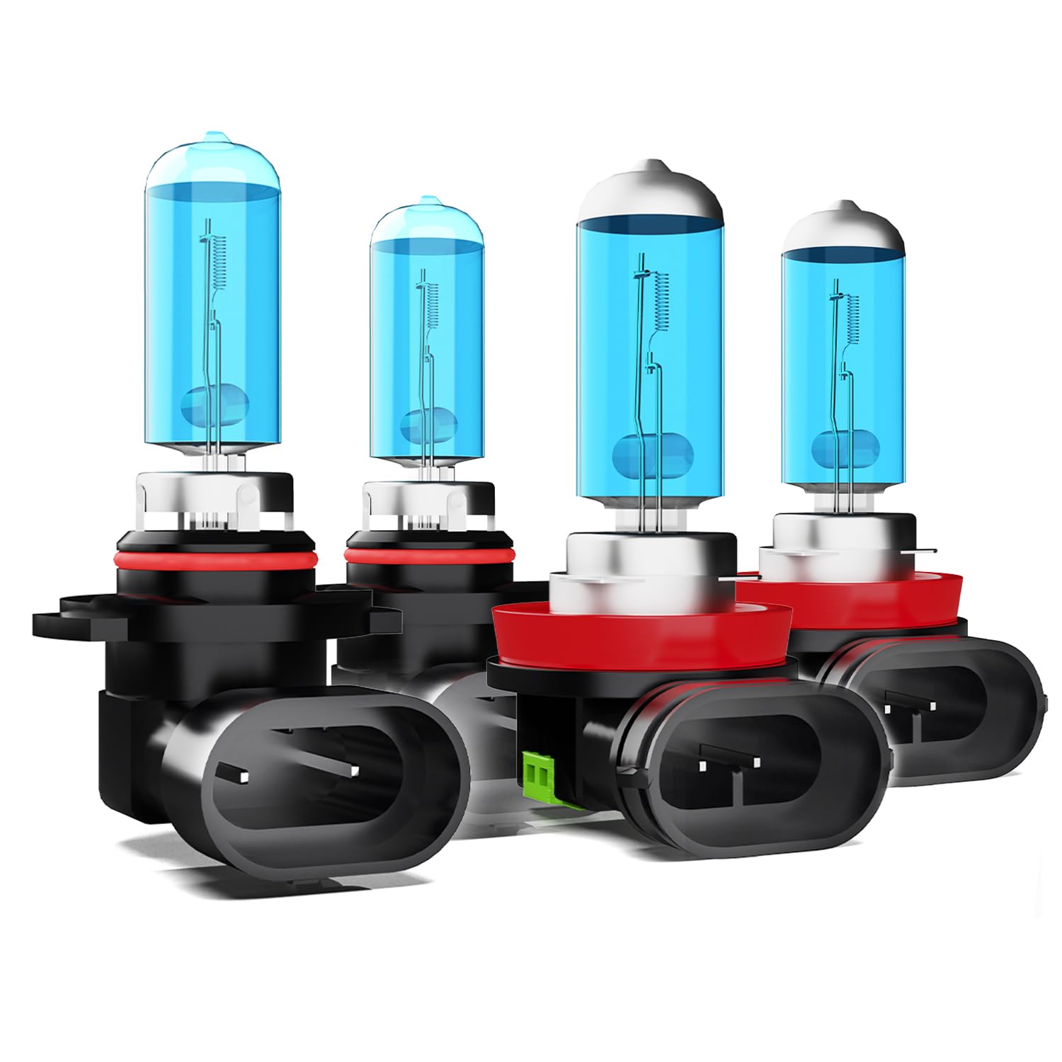 DMEPUGI Compatible With Mazda CX-9 2007-2015, 9005 High Beam + H11 Low Beam Halogen Light Bulb Combo,Bright Halogen Replacement 