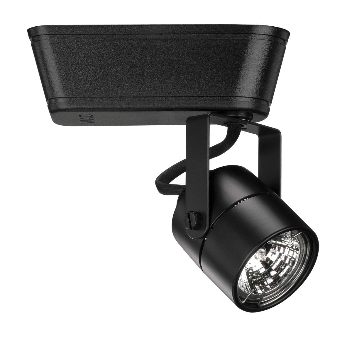 Domed Mesh Back Low Voltage Track Head Track Type: Lightolier Series  Wattage: 50 Watts  Finish: Black