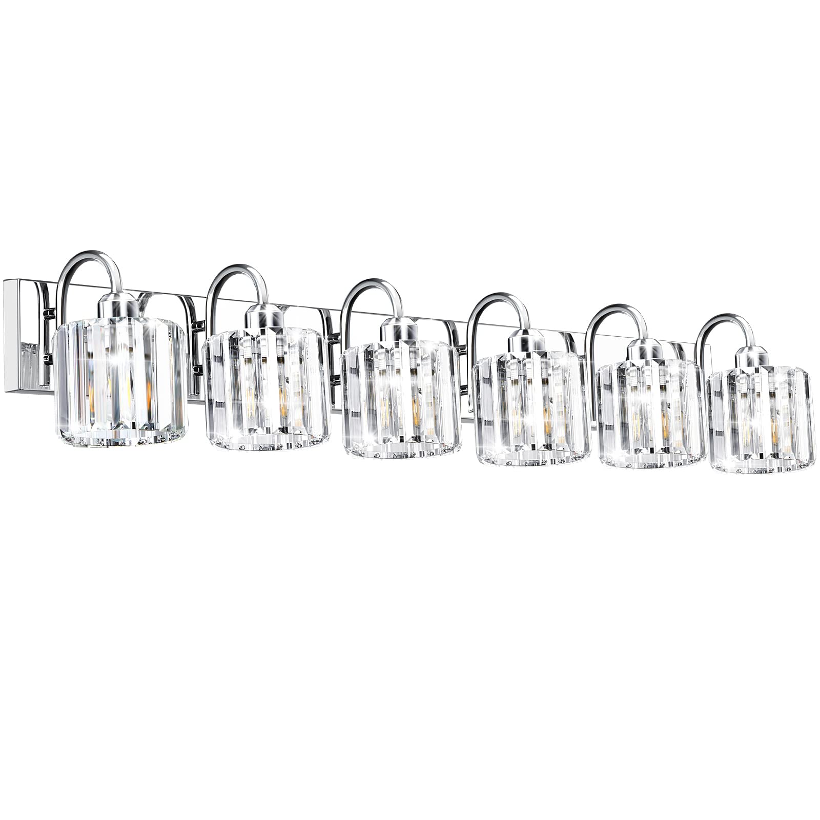 Valytime Bathroom Vanity Light,Bathroom Light Fixtures,Vanity Lights For Bathroom,Bathroom Light Fixtures Over Mirror,6 Light Ba