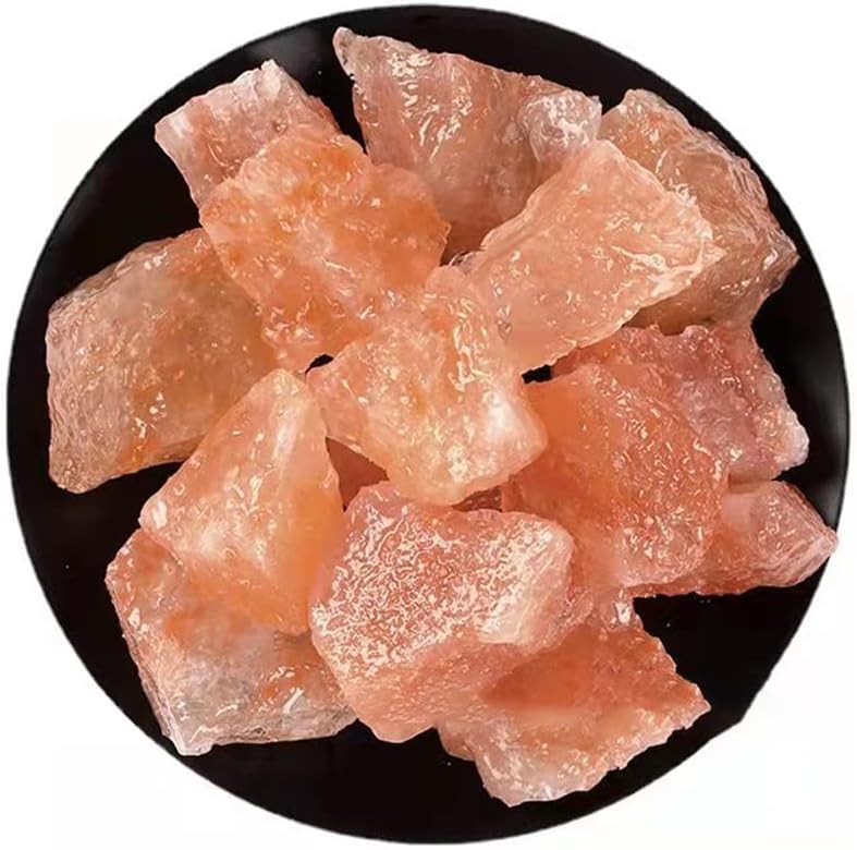 SIGZKK 11 oz Replace Pink Himalayan Salt Crystal Home Decor(1 Pack Replacement Salt)