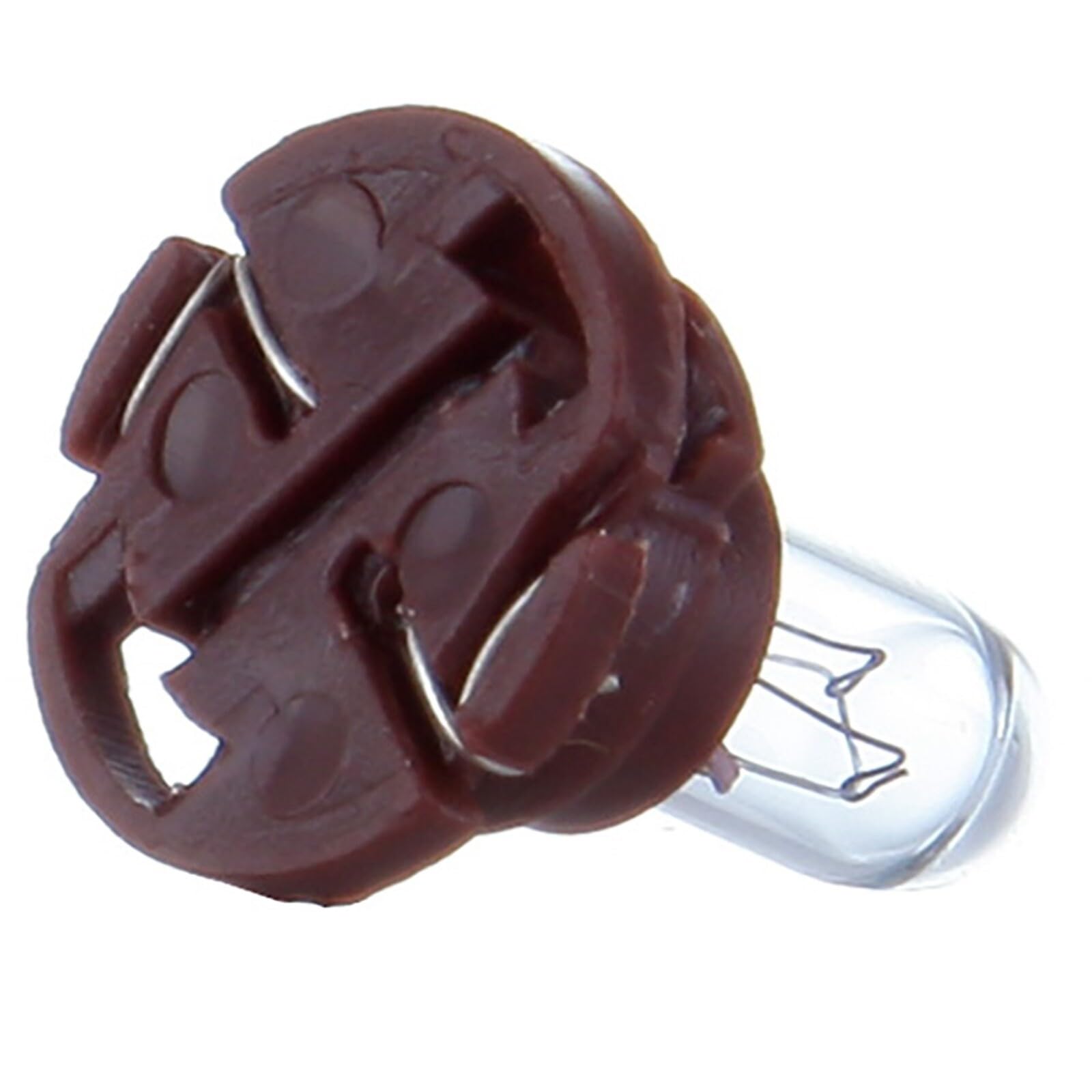 Cciyu 4 Pack Neo Wedge Halogen Instrument Dash A/C Light Bulbs 12V (T5/T4.7 Brown)