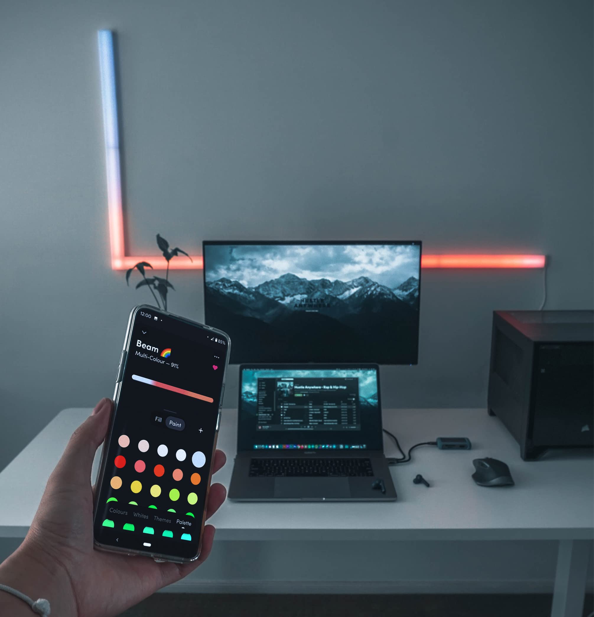 Lifx Beam Smart Light Bar 6 Piece Kit (L3Beamkitus), Multicolor, 6 Count, 33 Watts