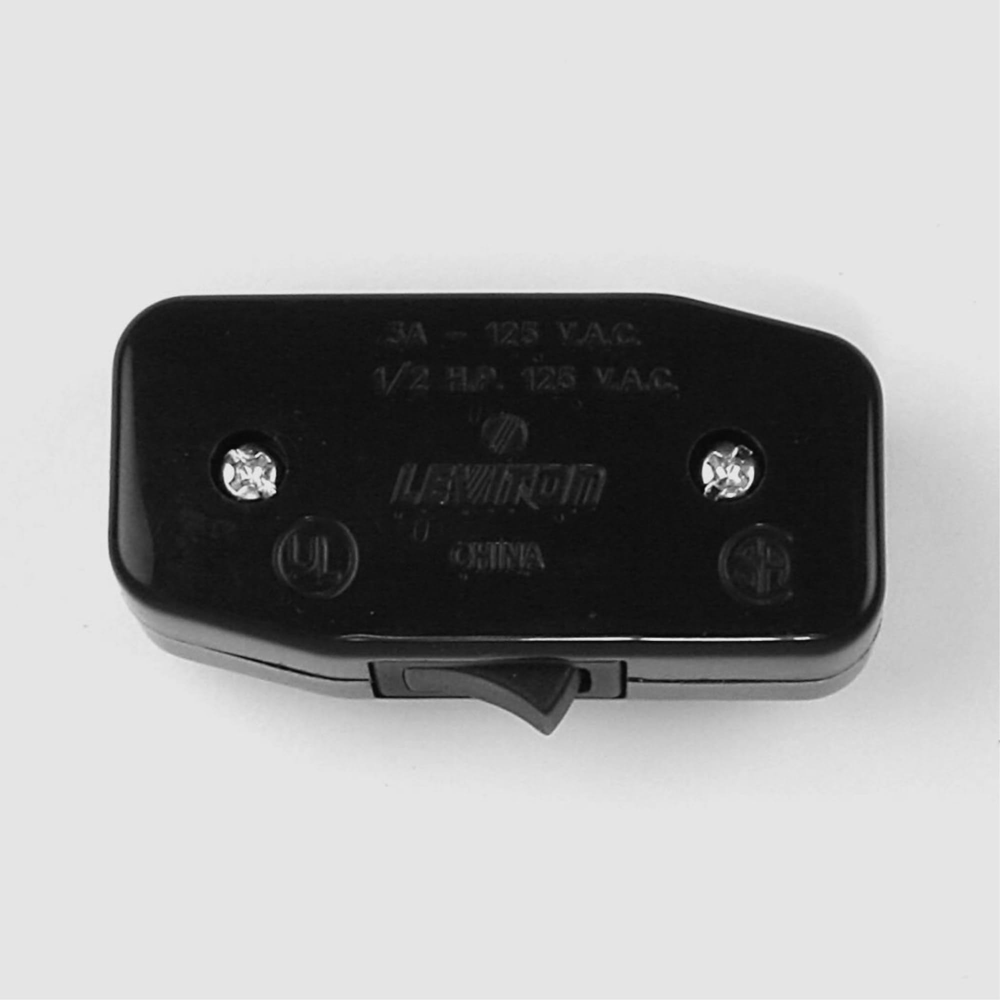 Jandorf Feed Thru BRO Switch, Model 61210, Metal, Brown