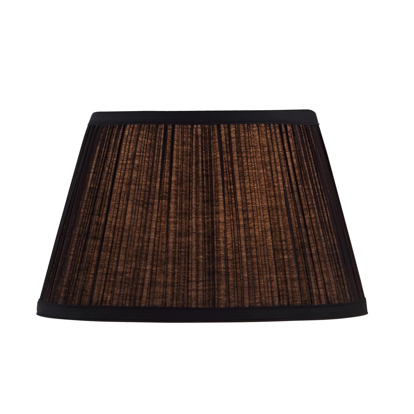 Aspen Creative 59202, Empire Uno Lamp Shade, Black, 7-9/10&quot;&quot; Top X 11-8/10&quot;&quot; Bottom X 7-1/2&quot;&quot; Slant Height, Slip Uno 33Mm