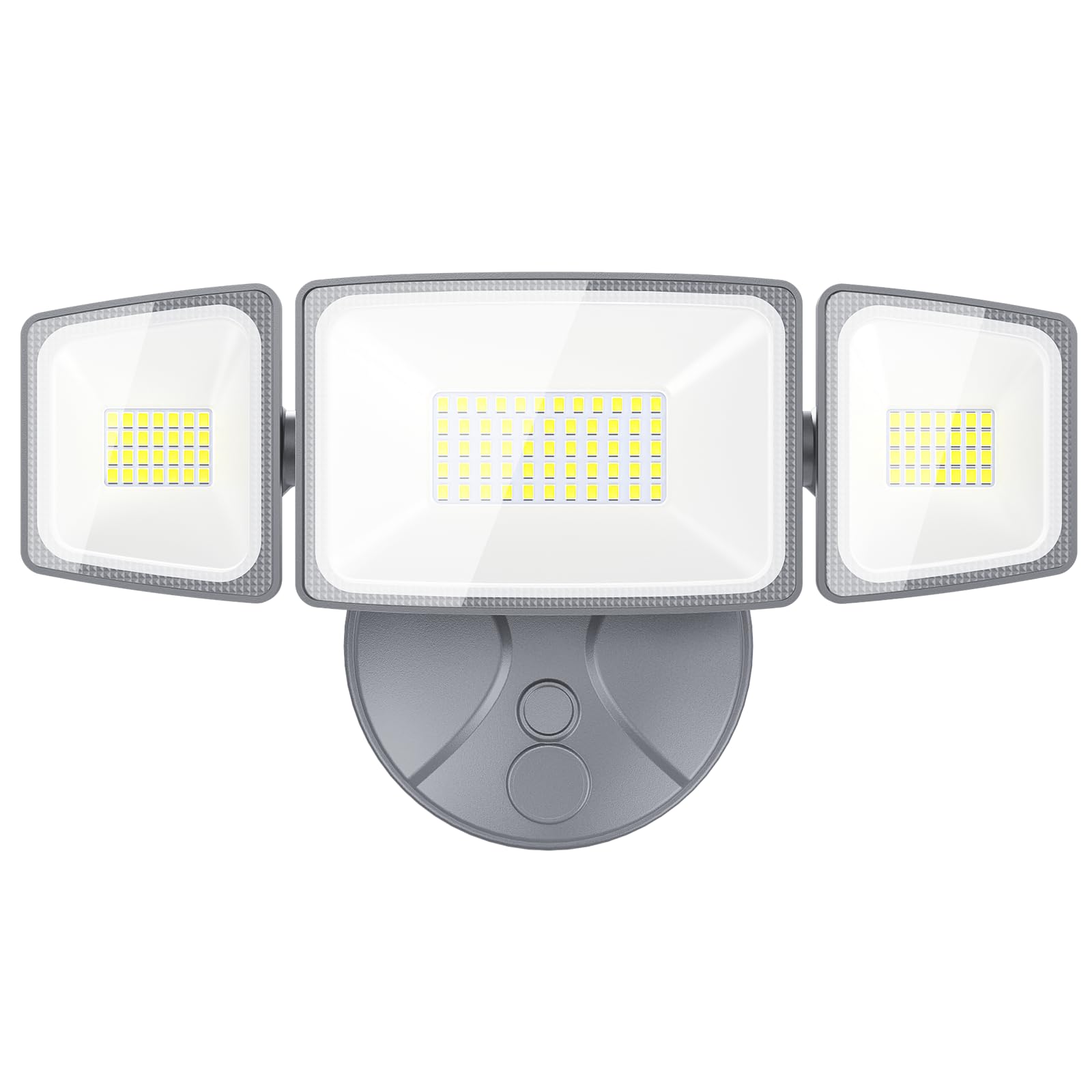 Onforu 55W Led Security Light, 5500Lm Super Bright Outdoor Flood Light Fixture Switch Controlled, Ip65 Waterproof, 6500K White Wall Mount Exterior Security Light For Eave, Yard, Garden, Porch