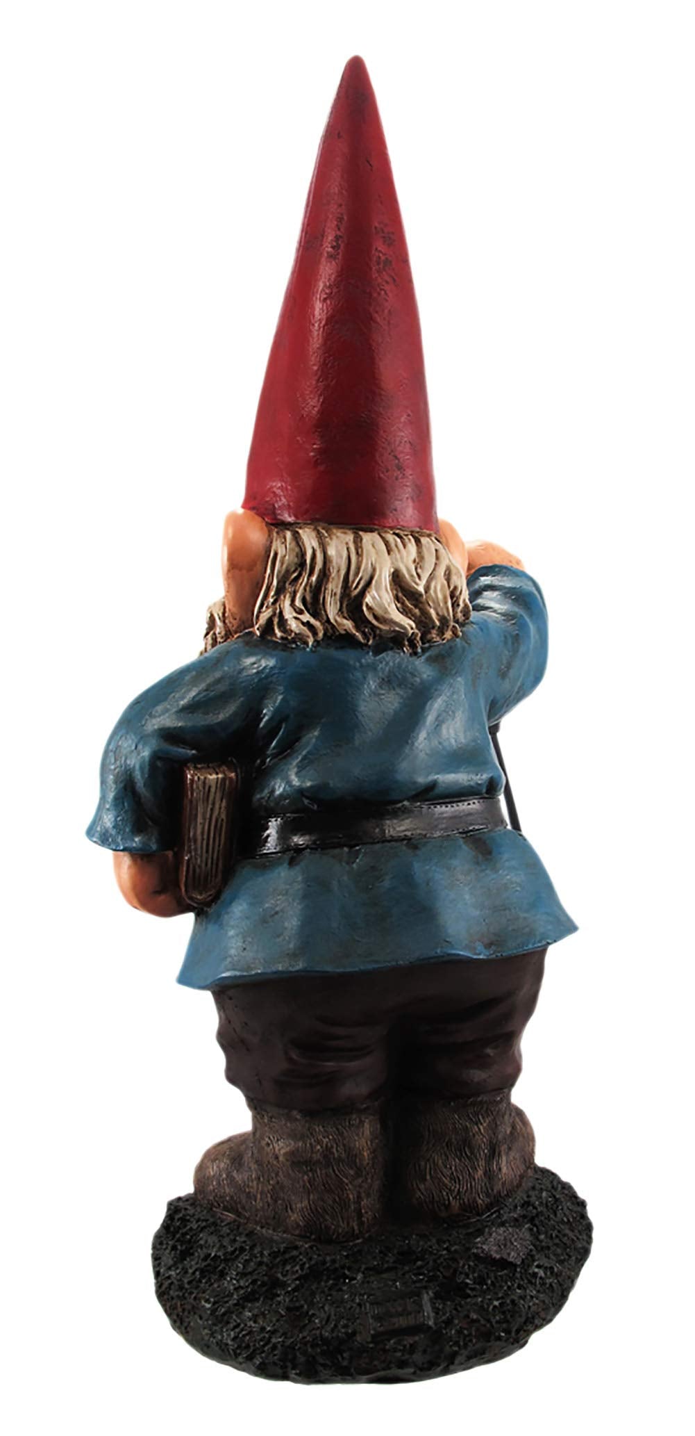 Garden Gnome Holding Lantern Statue