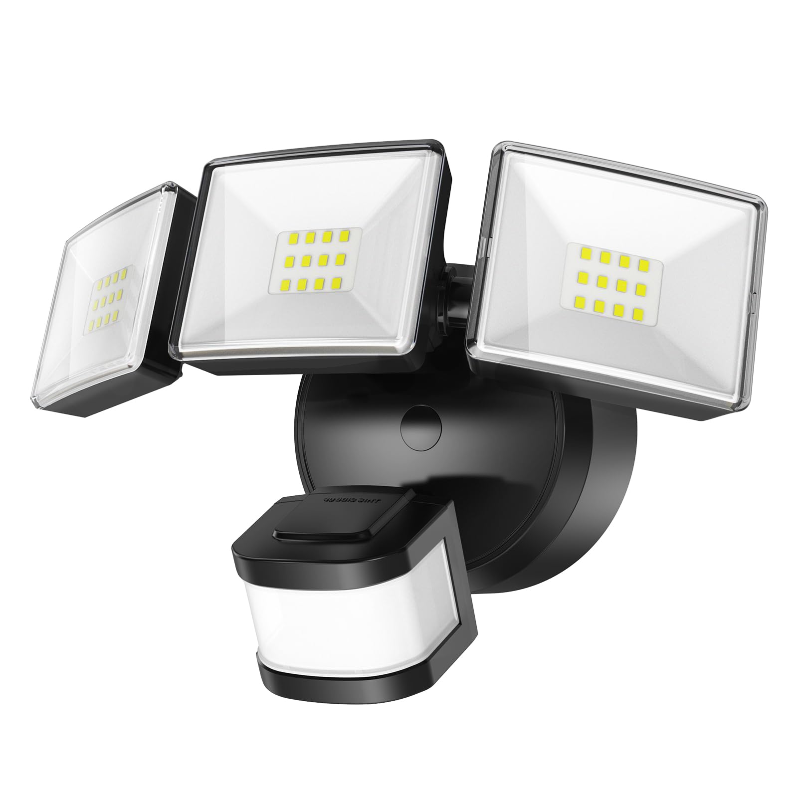 OREiN 3500LM/26W Flood Lights Outdoor, 240?/40FT Big Motion Sensor Outdoor Lights Dusk to Dawn Security Lights IP65 Waterproof 3