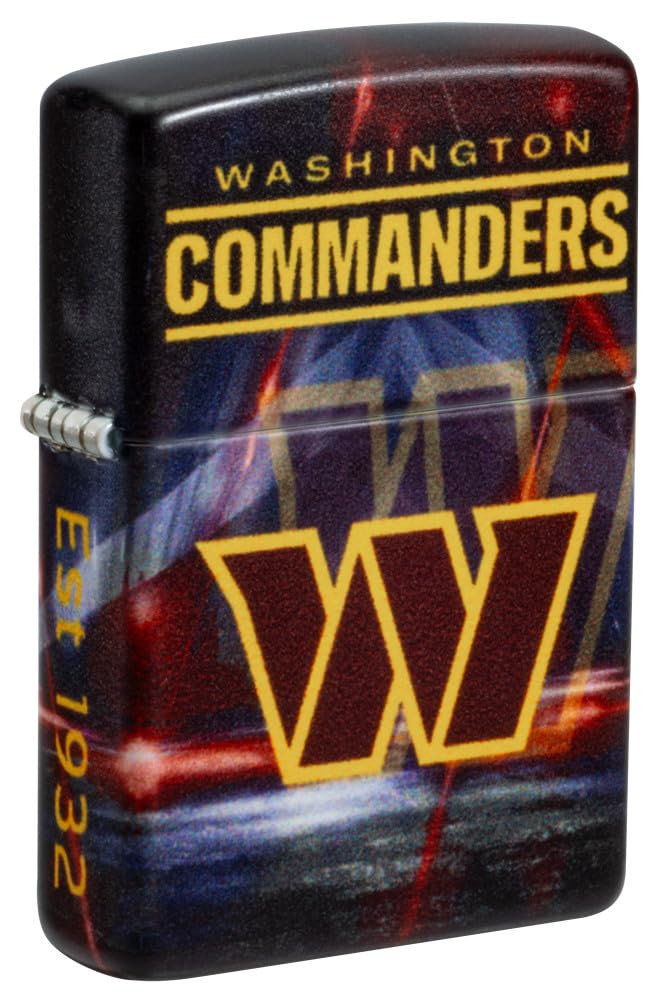 Zippo Nfl Washington Commanders 540 Matte Pocket Lighter