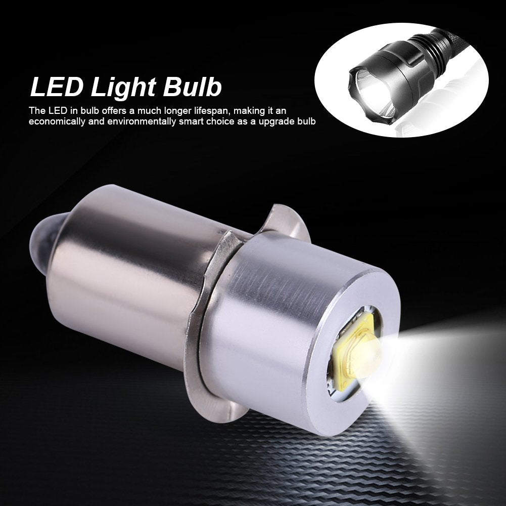 Led Light Bulb, 5W 6-24V P13.5S High Bright Led Emergency Work Light Lamp Flashlight Replacement Bulb Torches