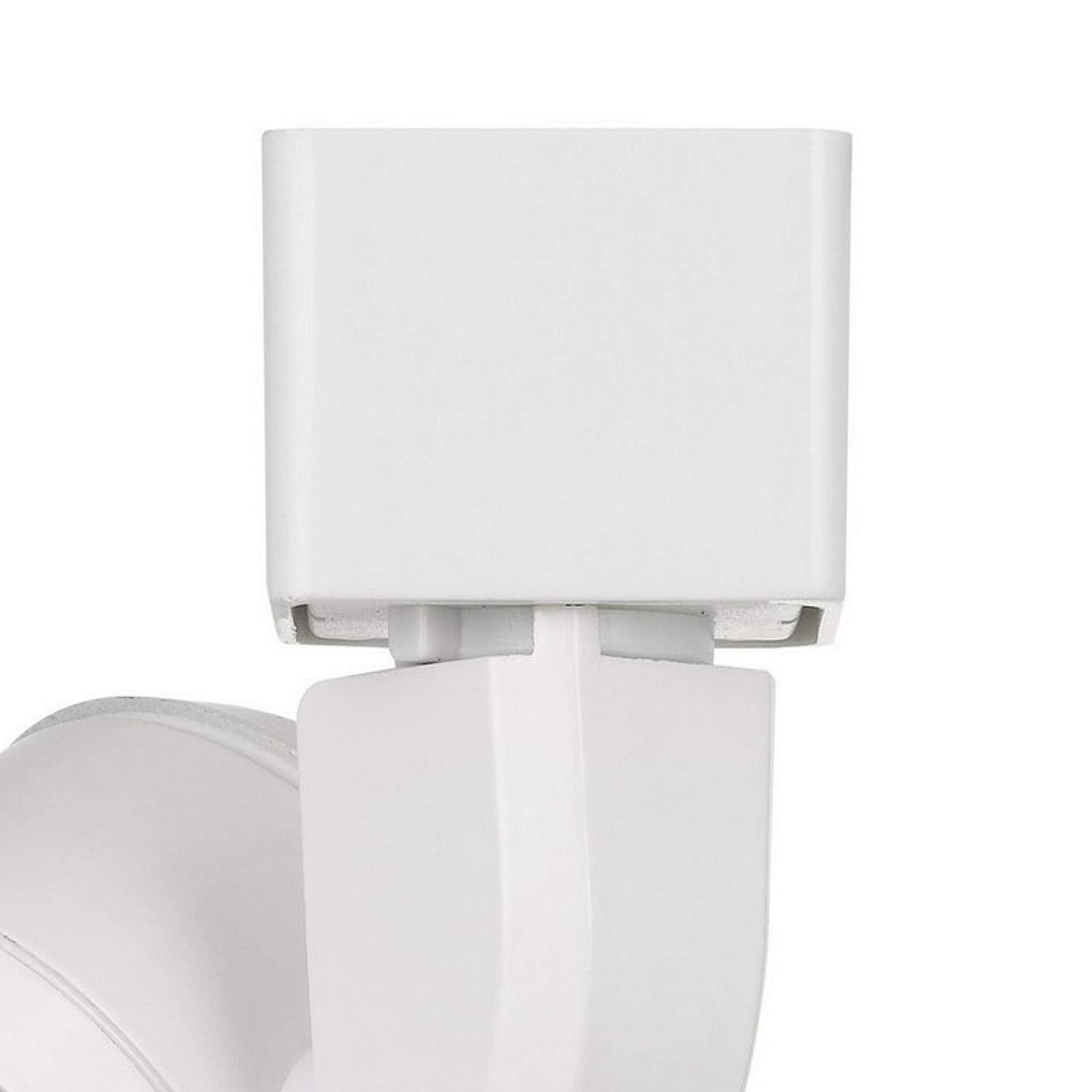 Benzara 10W LED Track Fixture, Metal & Polycarbonate, Model BM220628, White and Blue