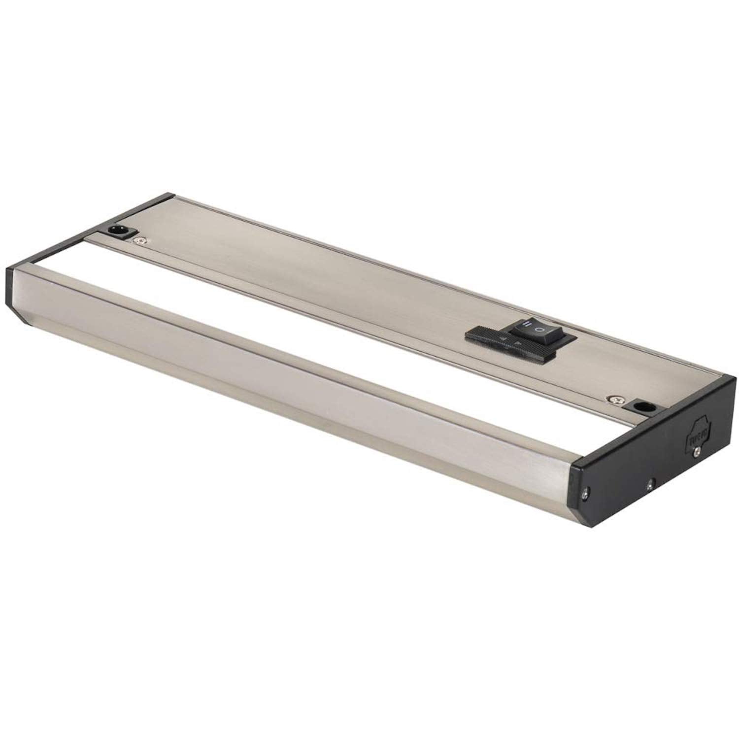 Led Under Cabinet Lighting Hardwired - Linkable Undercabinet Lights For Kitchen - 3Cct 9 Inch Satin Finish - Undercounter Dimmable Plug In Light Or Hard Wired - Under Counter Fixture Direct Wire