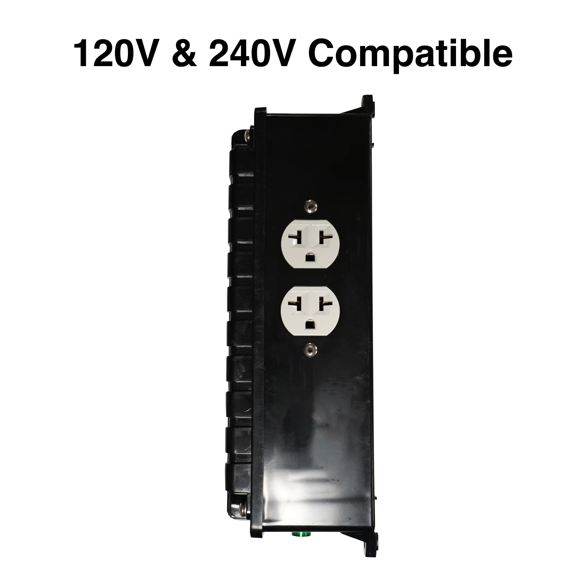 LTL Controls LTL Master 4 Lighting Relay Controls, 4 Grow Light Controller, 120V/240V, Black, Model 270004