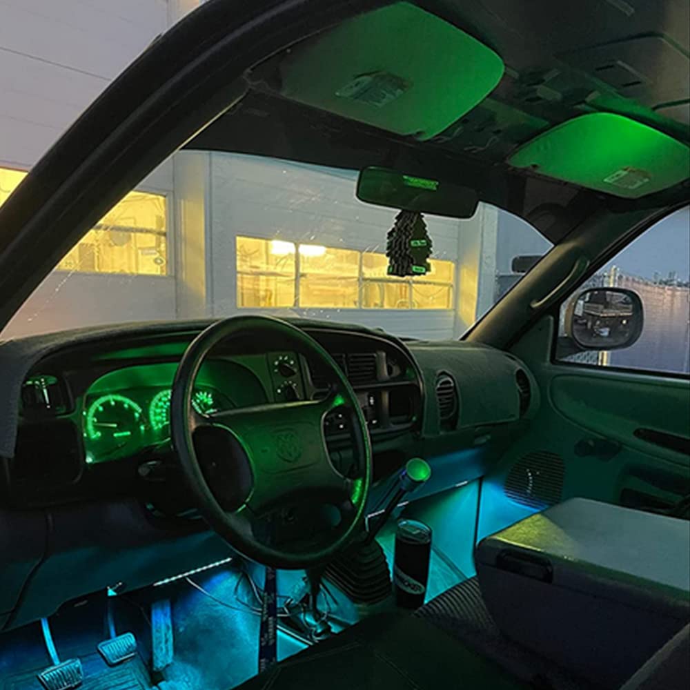 Blyilyb 12-Pack Green Color Replacement Stock # 194 T10 168 2825 W5W 175 158 Bulb 5050 5 Smd Led Light 12V Car Interior Lighting