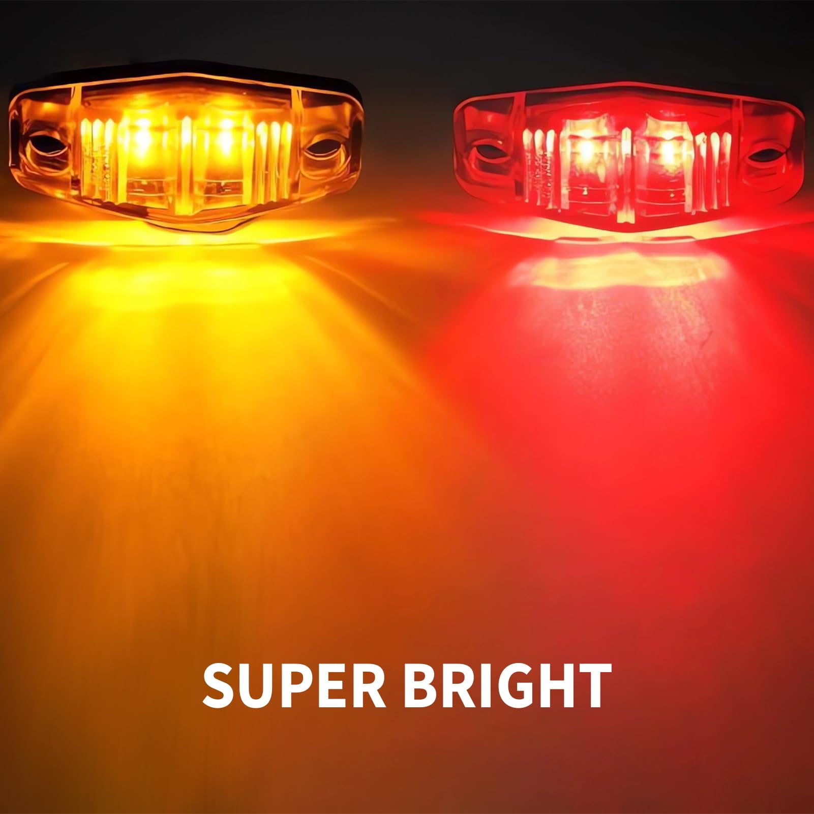Gonice Complete LED Trailer Light Kit - Super Bright Submersible Lights for Trailers, Trucks, RVs, Boats - Full Function Kit