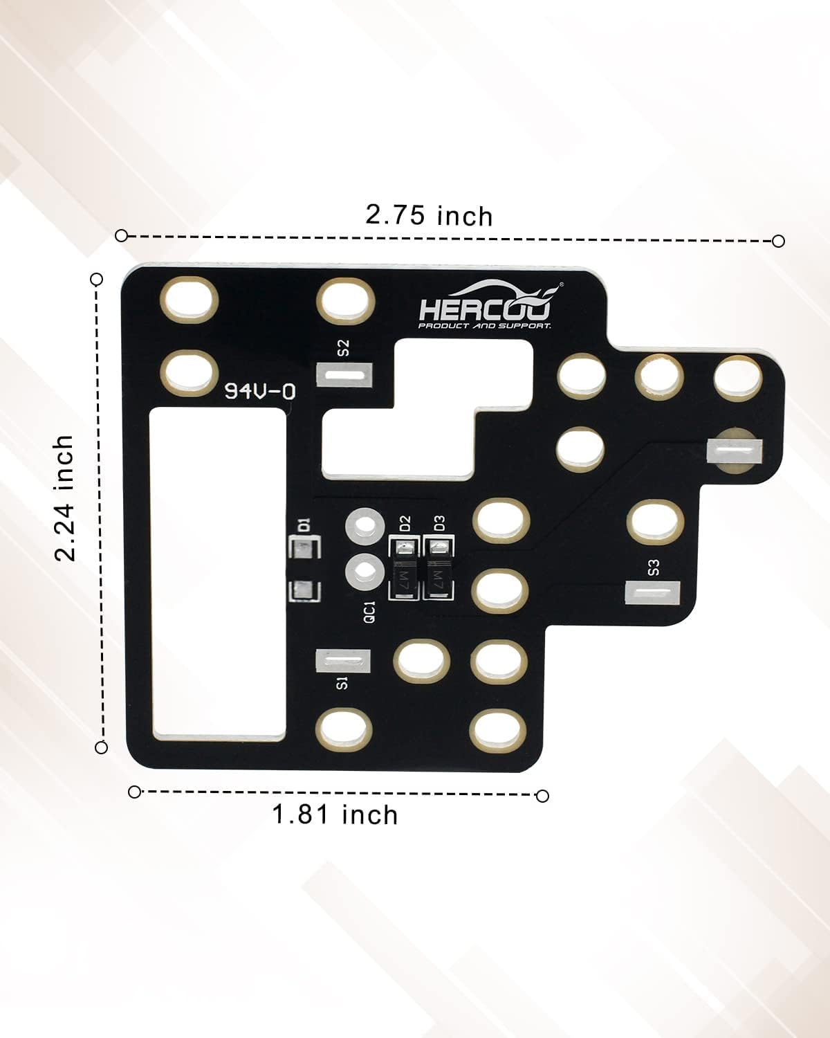 Hercoo 6 High Mod, Module For Gm Low Beams High Beams & Drl Light On Simultaneously Compatible With Chevy Silverado Gmc Sierra 1500/2500/3500 Classic 2003-2007