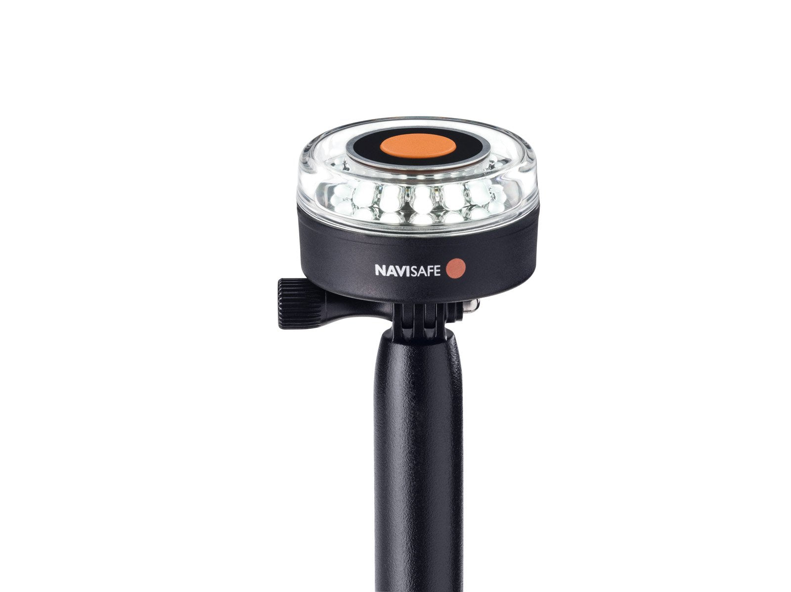 NAVISAFE Navilight 360° 2NM All-White LED Light with Navimount Base, Plastic, Clear, Model 040-1, One Size