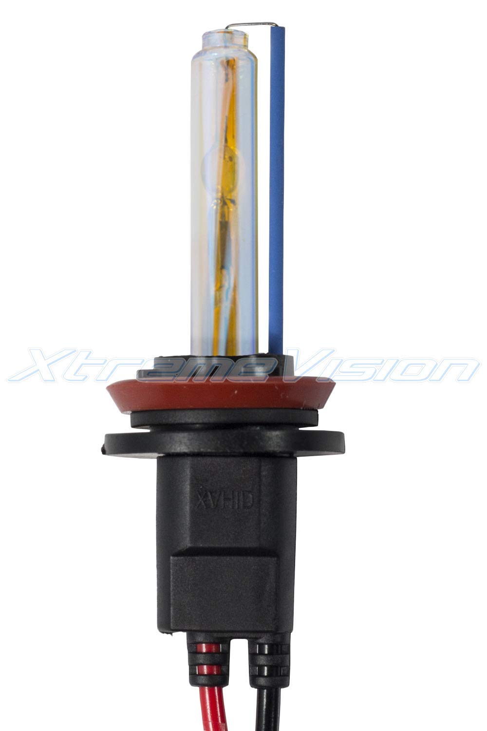 Xtremevision H11 3K 35W Ac Xenon Bundle - Xenon Headlight Bulb With Slim Ac Ballast - H8, H9, H11B, 3000K Golden Yellow - Xenon