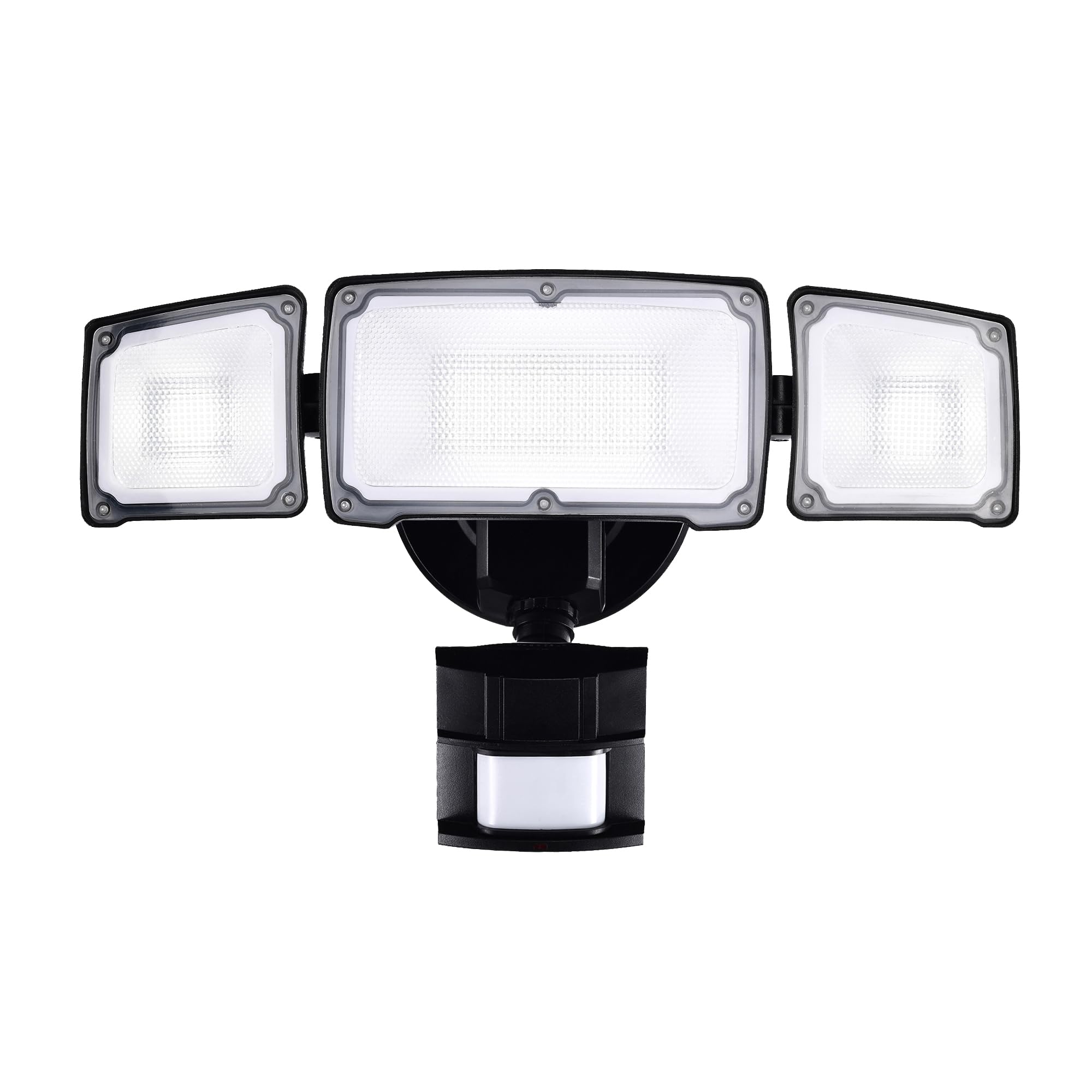AWSENS 40W LED Security Lights Motion Sensor Light Outdoor, 180 Degree, 4000LM, 5000K, ETL Water Resistant, 3 Head Motion Detect