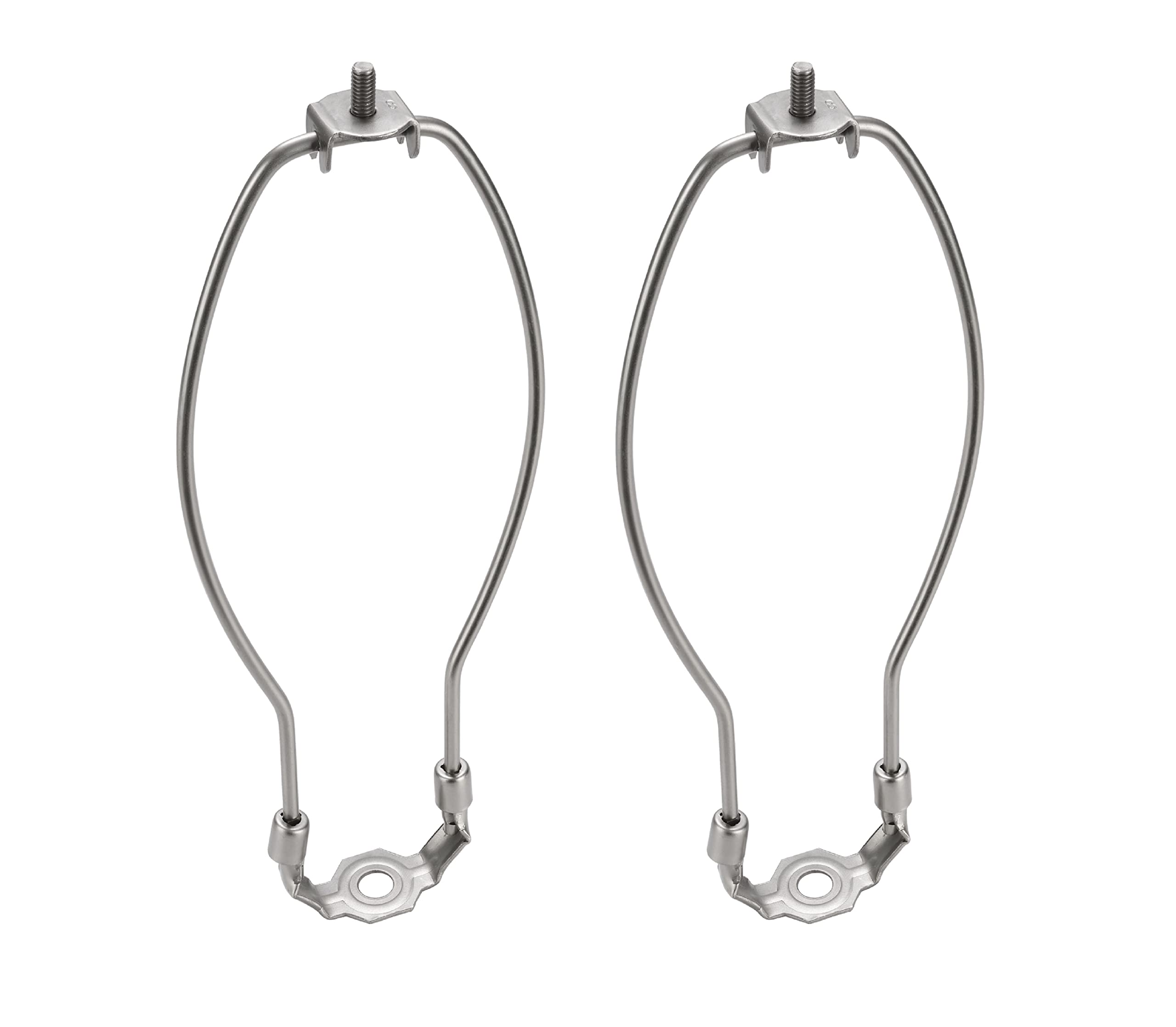 Aspen Creative 20006-22 10 Lamp Harp with Saddle Finish, 2 Pack, Satin Nickel