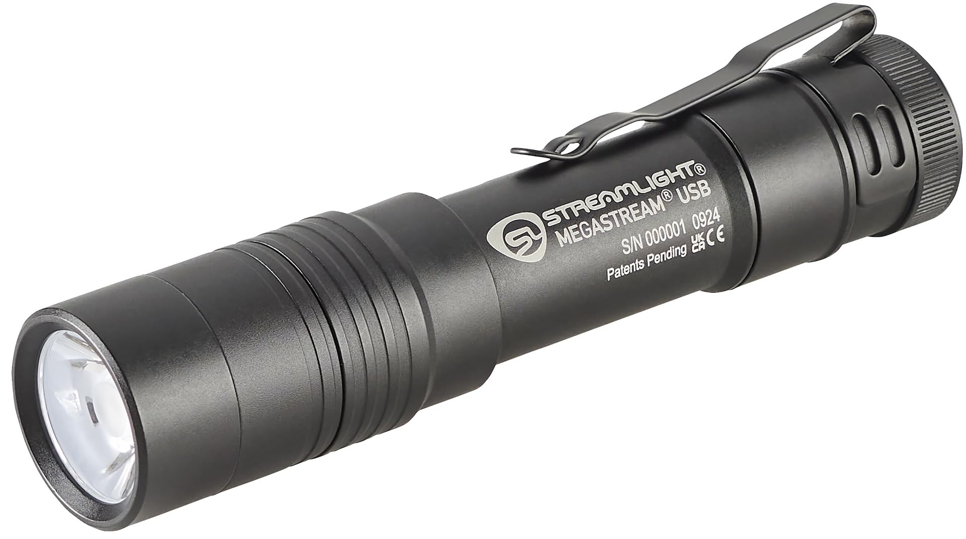 Streamlight 66210 MegaStream USB 1800-Lumen 26000-Candela Rechargeable EDC Flashlight Includes Rechargeable Battery, USB-C Cable