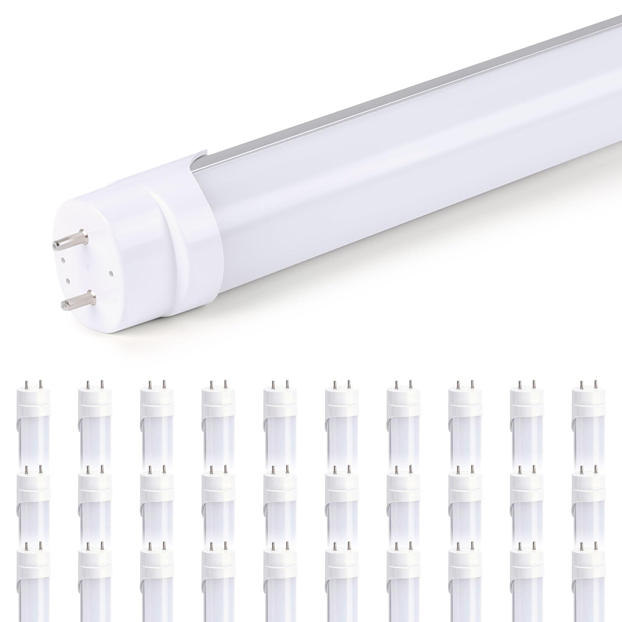 H&B Luxuries LED T8 Ballast Bypass Light Tube 18W 2340LM G13 Base 30 Count 4000K