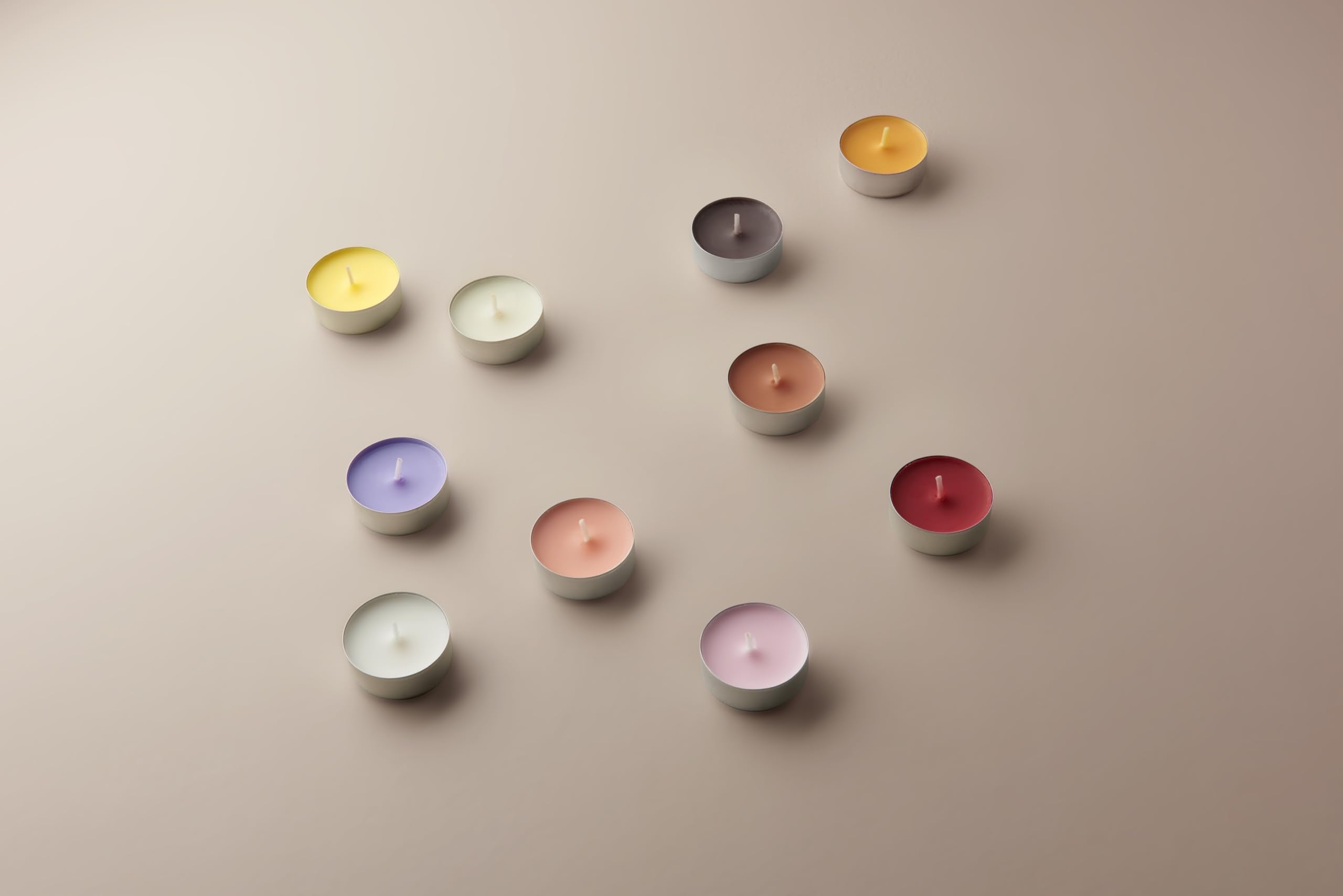 Bolsius True Scents Scented Tealights in Aluminium Cup - Mango Fragrance - Set of 18 Pieces - Orange Colour - Long Burning Time