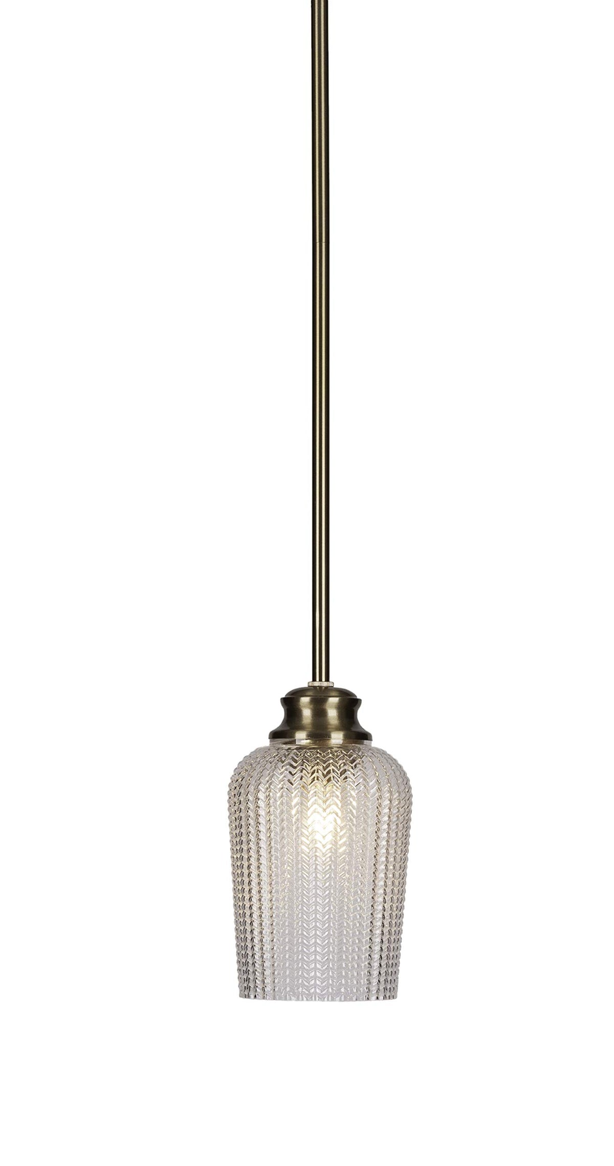 Cordova 1 Light Pendant in Brushed Nickel (72-NAB-4250)