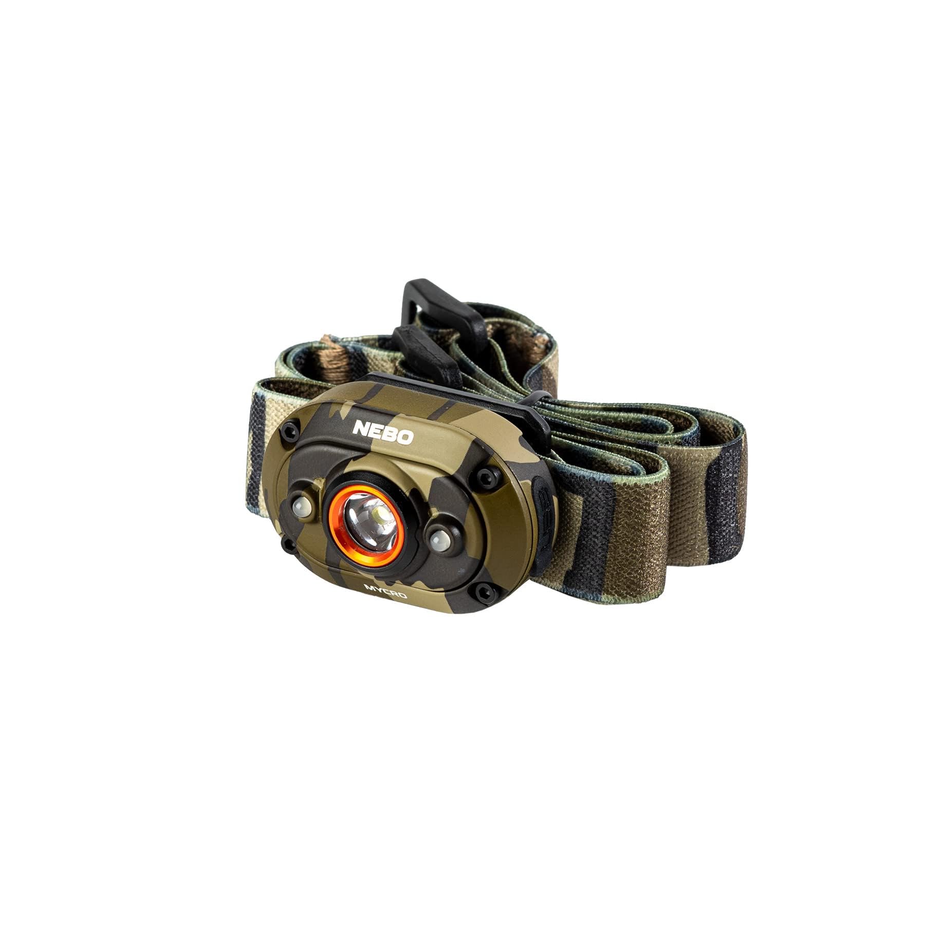 Nebo Mycro Usb Rechargeable, Adjustable Led Headlamp & Cap Light, Bright Spot Light For Camping, Hiking, Caving, Fishing With Ad