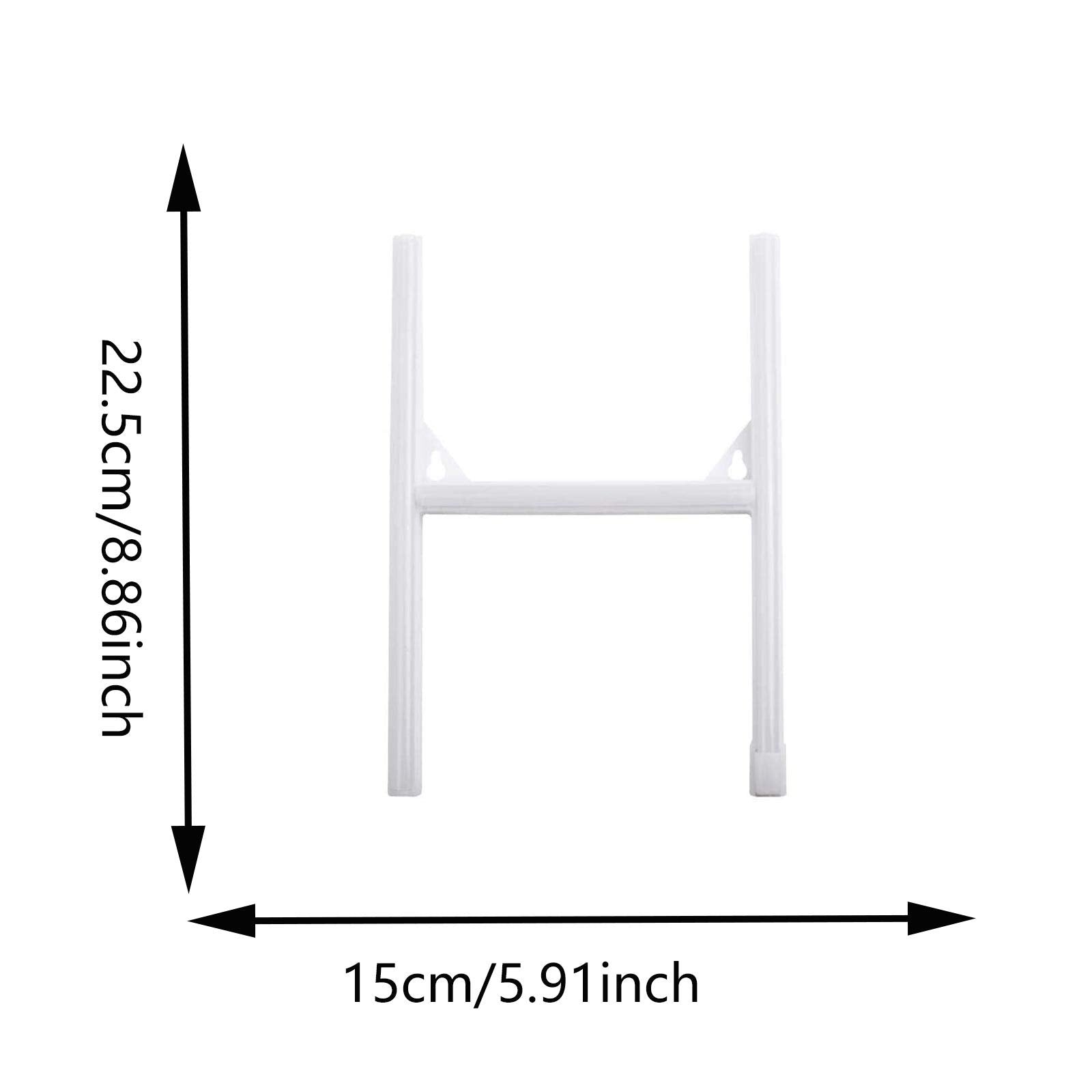 ENUOLI LED Neon Letter Sign - Blue H, Battery/USB Operated, Decorative Lights for Baby Room, Christmas, Wedding Party, Model nNH.H-B