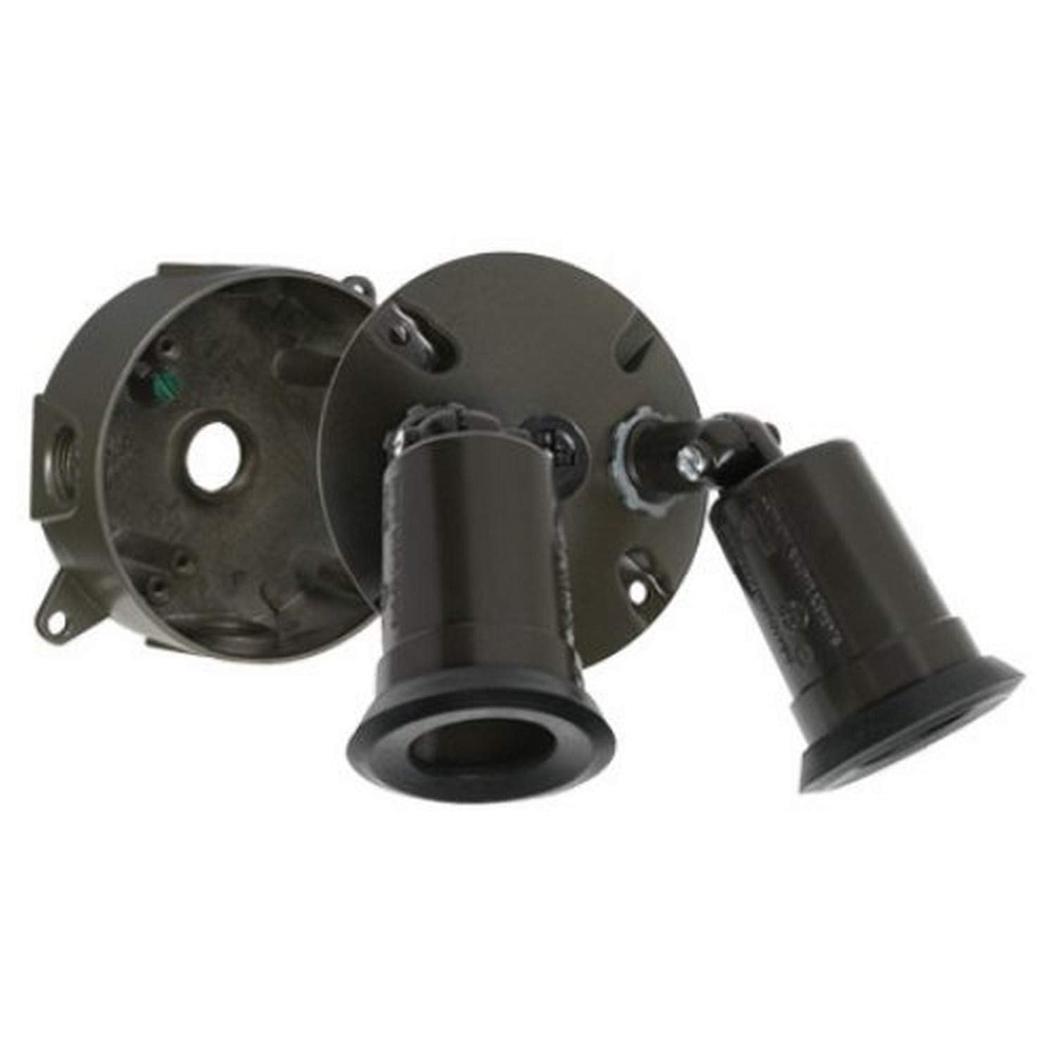 Hubbell LT233Z Bell Traditional Outdoor Flood Light Kit  Bronze