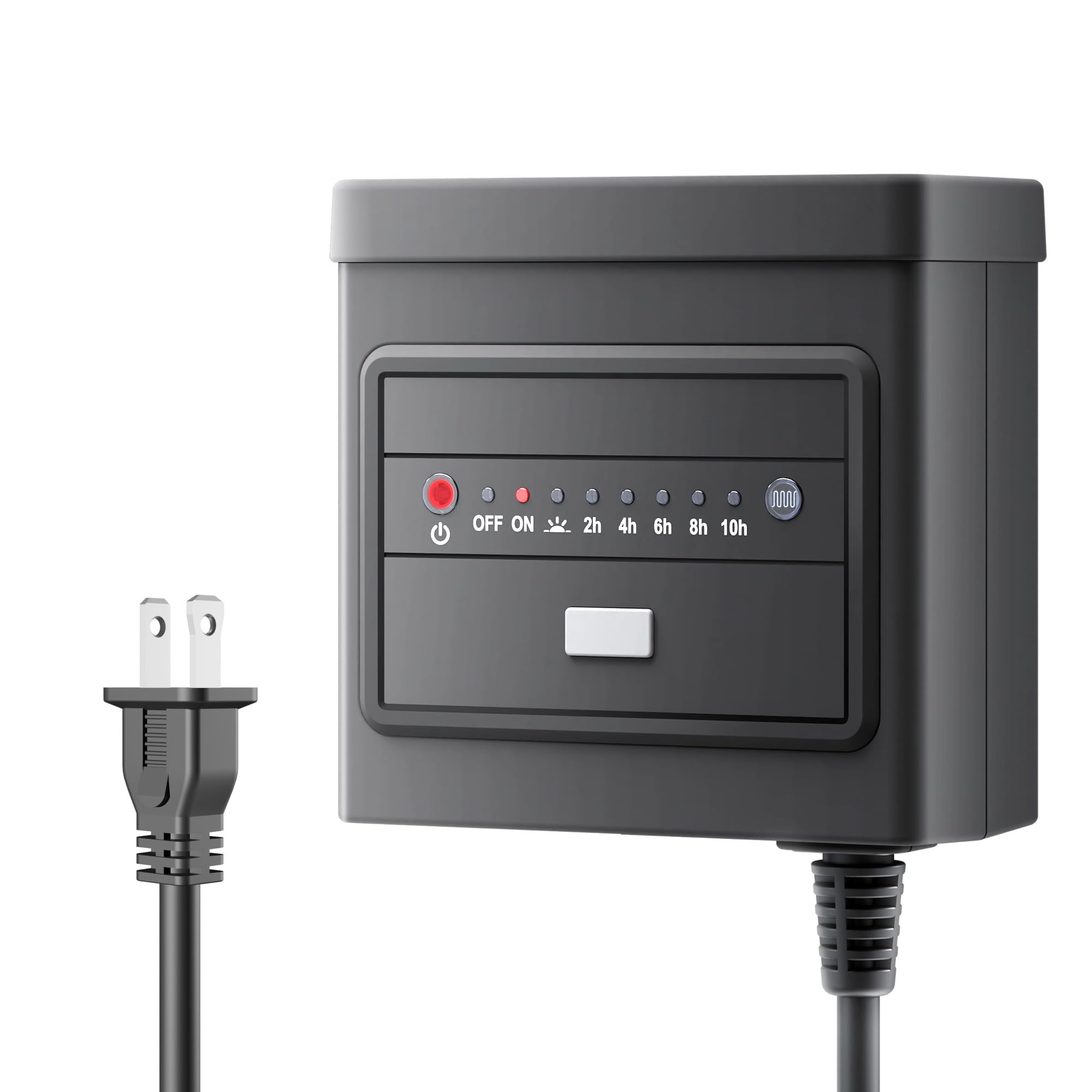 BN-LINK 120W Low Voltage Landscape Transformer with Countdown Timer and Photocell Sensor, 125V AC to 12V/14V AC Converter with O