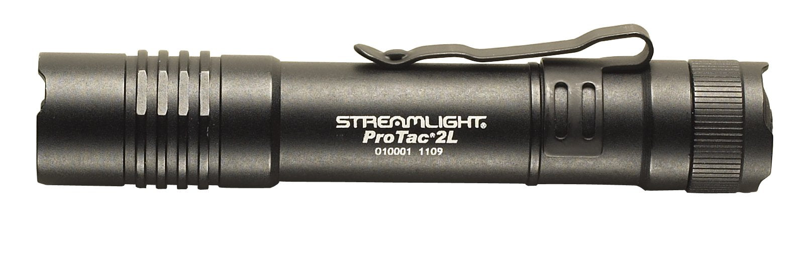 Streamlight ProTac 2L Flashlight, 350-Lumen, Aluminum, Black, Model 88031, Includes CR123A Batteries and Holster